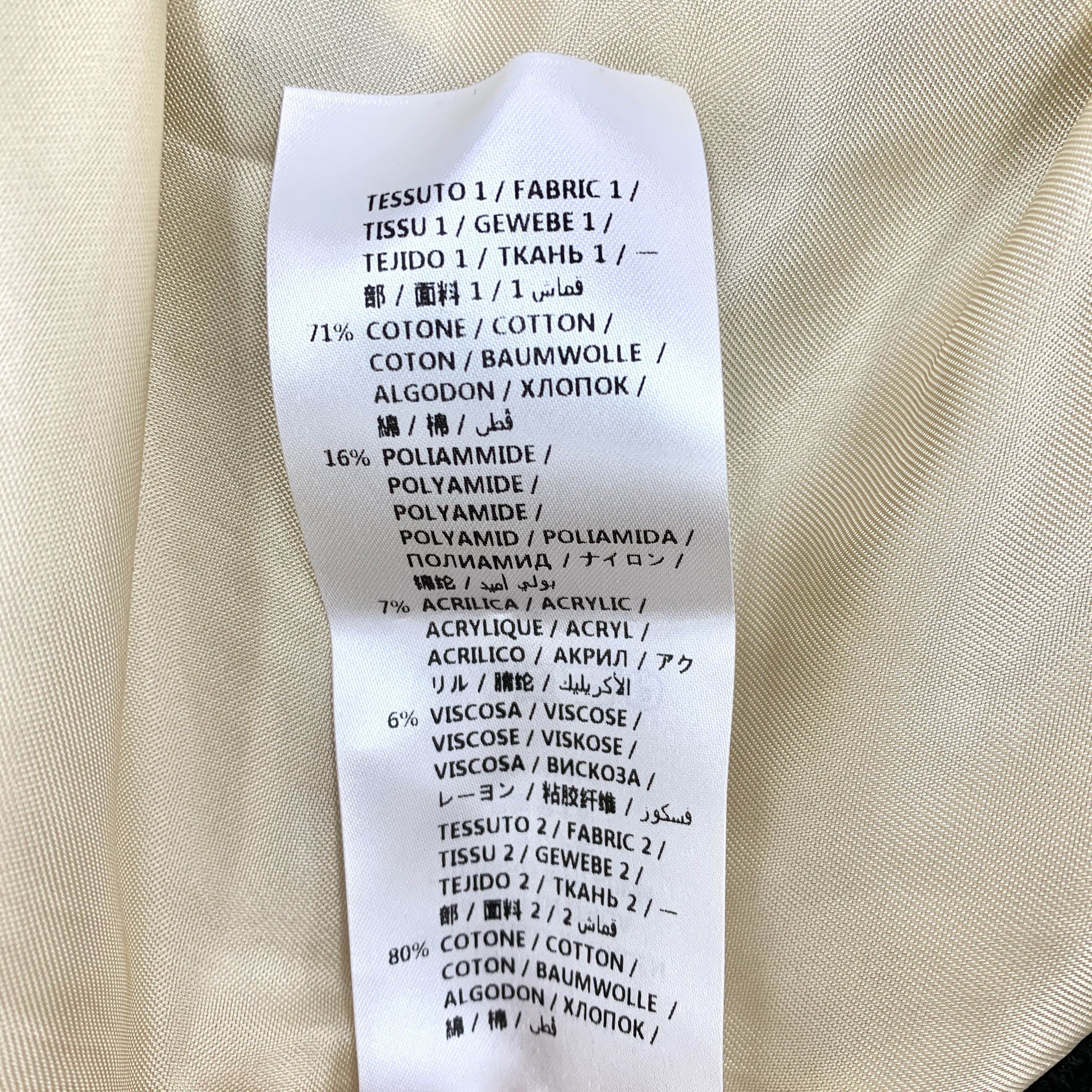 Gucci Gucci Jacket – Colorblock Cotton Button-Up Jacket (Size M) Size M / US 6-8 / IT 42-44 - 3 Thumbnail