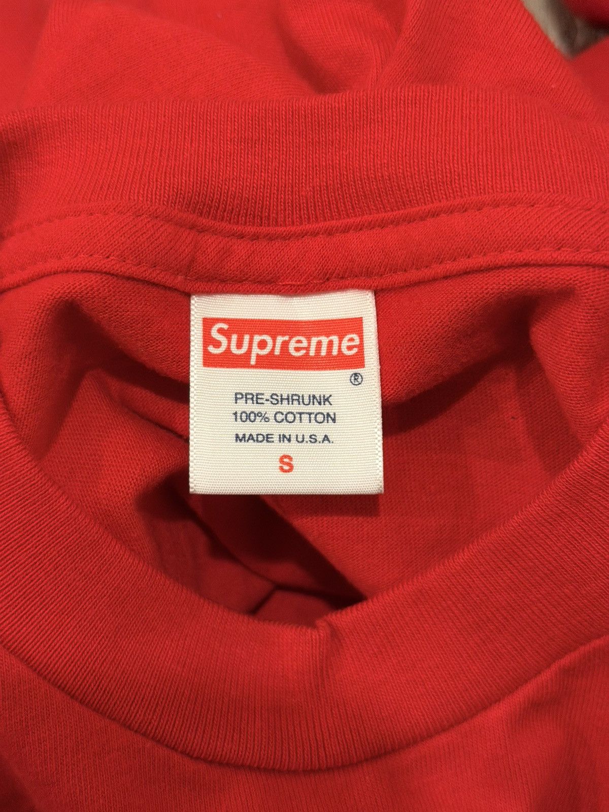Supreme SUPREME CROSS BOGO LOGO TEE SMALL Size US S / EU 44-46 / 1 - 5 Thumbnail