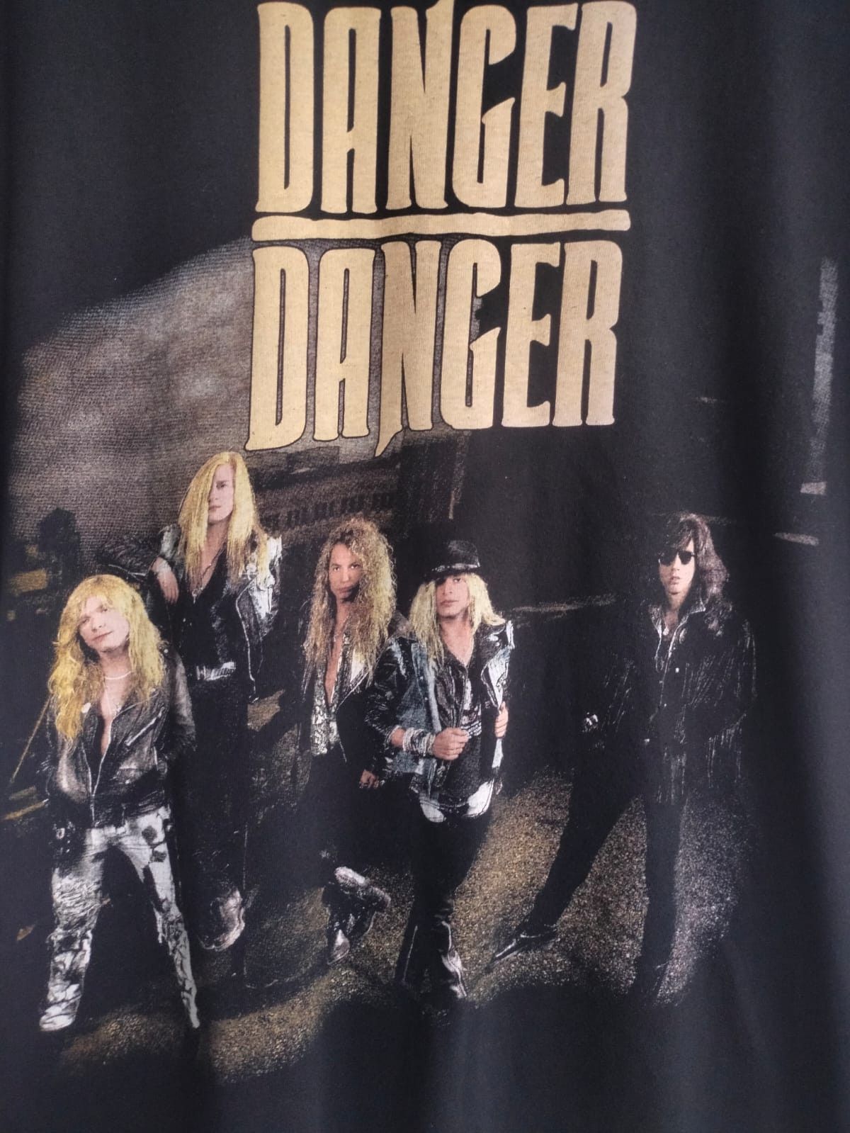Band Tees RARE! 90`s DANGER DANGER TOUR ROCK BAND T-SHIRT Size US L / EU 52-54 / 3 - 3 Thumbnail