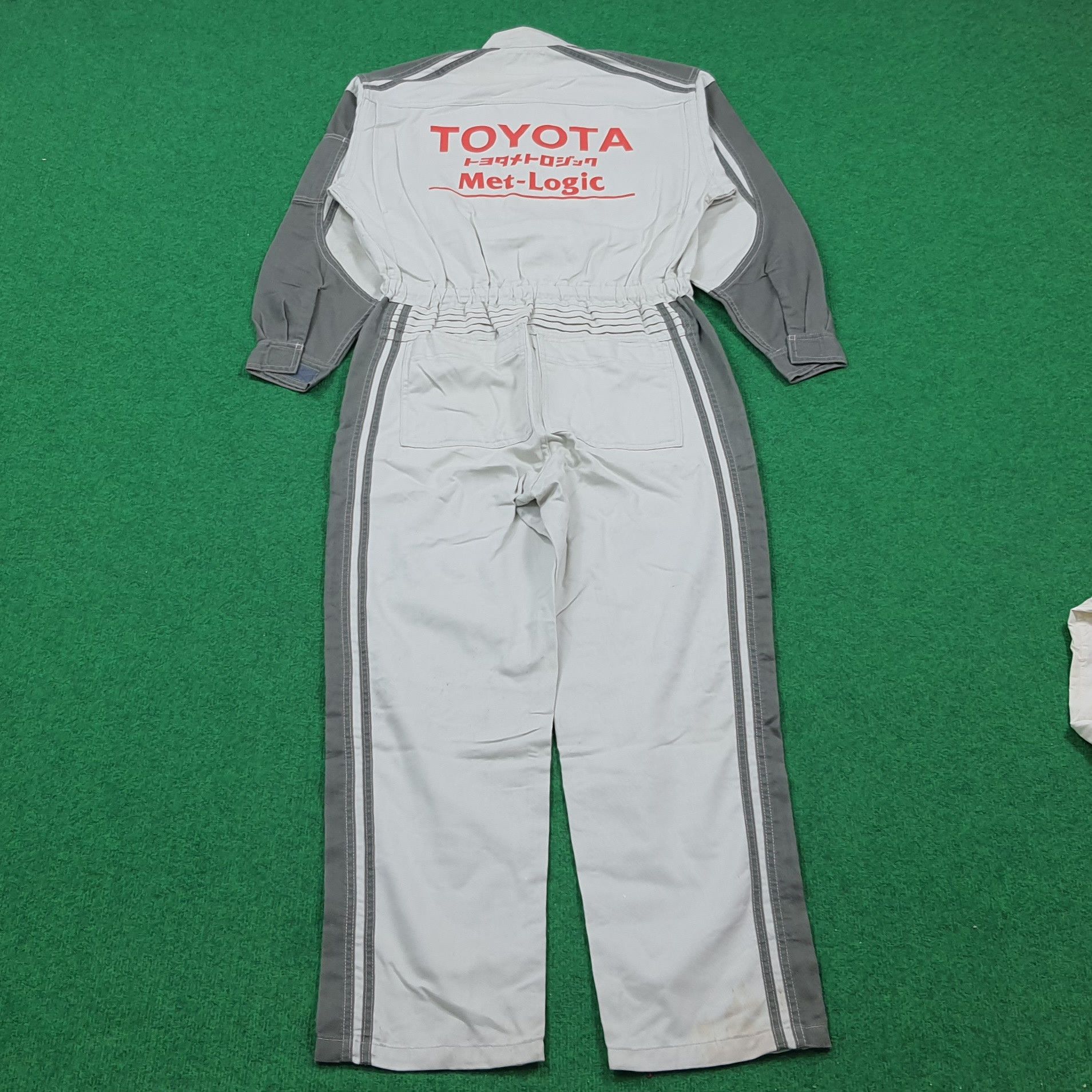 Japanese Brand Vintage Toyota Tecno Japan Racing Team Coverall C307N3 Size US M / EU 48-50 / 2 - 2 Thumbnail