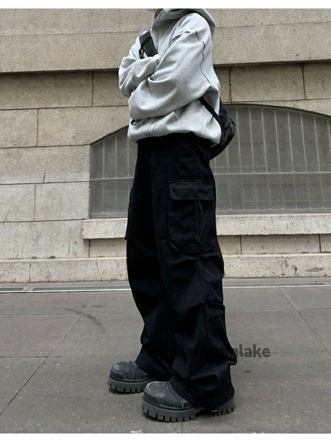 Designer × Japanese Brand × Vintage utility military outdoor loose baggy cargo pants Size US 30 / EU 46 - 5 Thumbnail