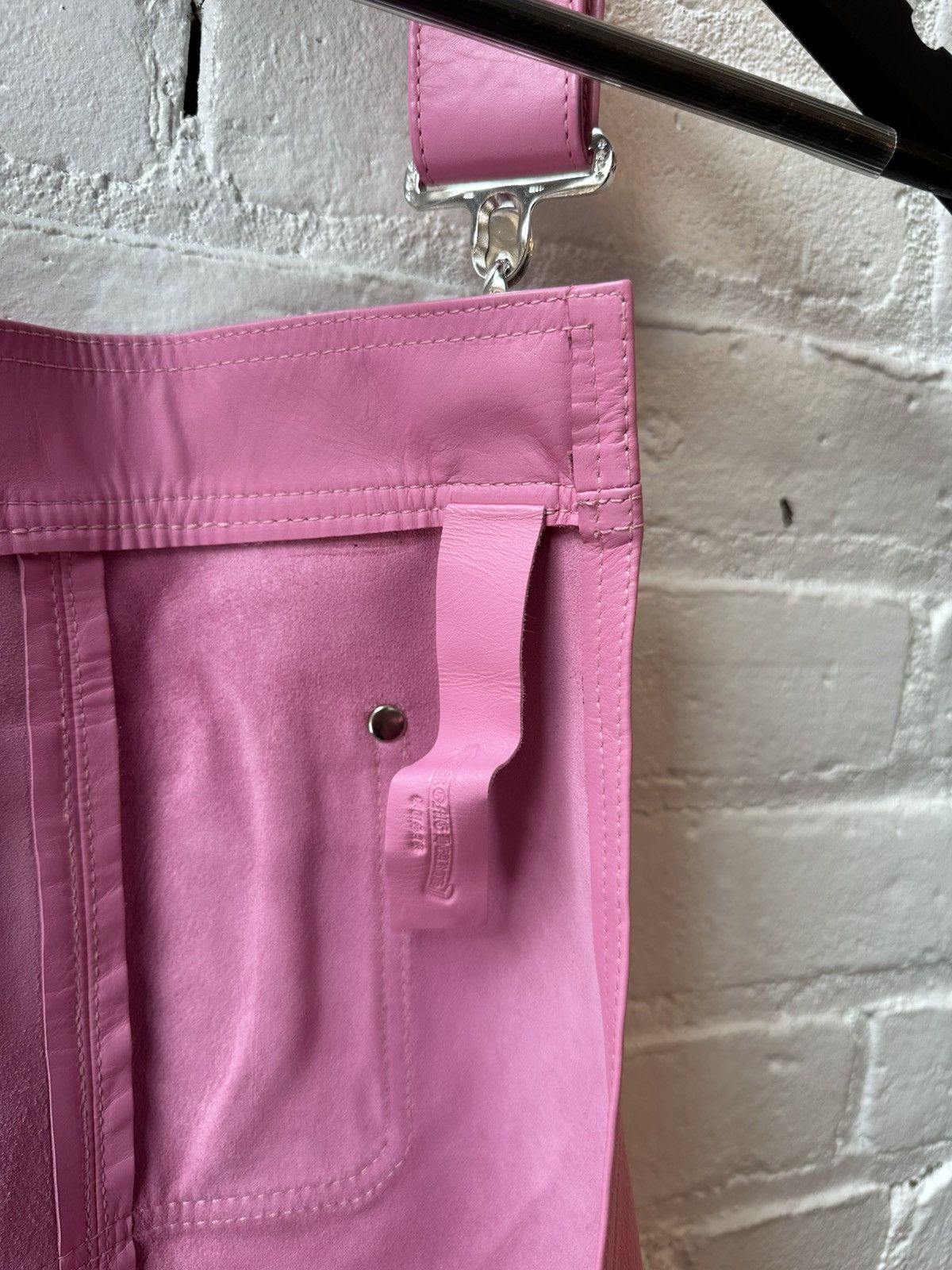 Chrome Hearts CHROME HEARTS LEATHER CROSS PATCHED 2C APRON Size US XL / EU 56 / 4 - 6 Thumbnail