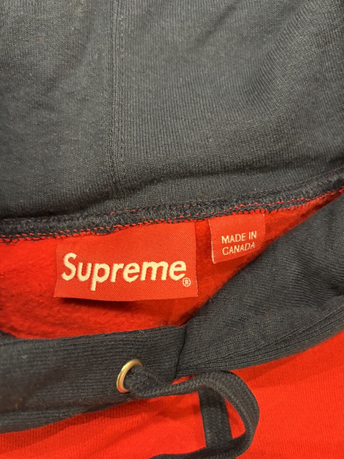 Supreme Supreme S Logo Colorblocked Hooded Sweatshirt Size US M / EU 48-50 / 2 - 3 Thumbnail