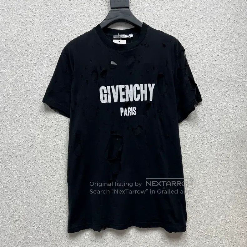 Givenchy Givenchy Big Hole Short Sleeve Size US XXS / EU 40 - 1 Thumbnail