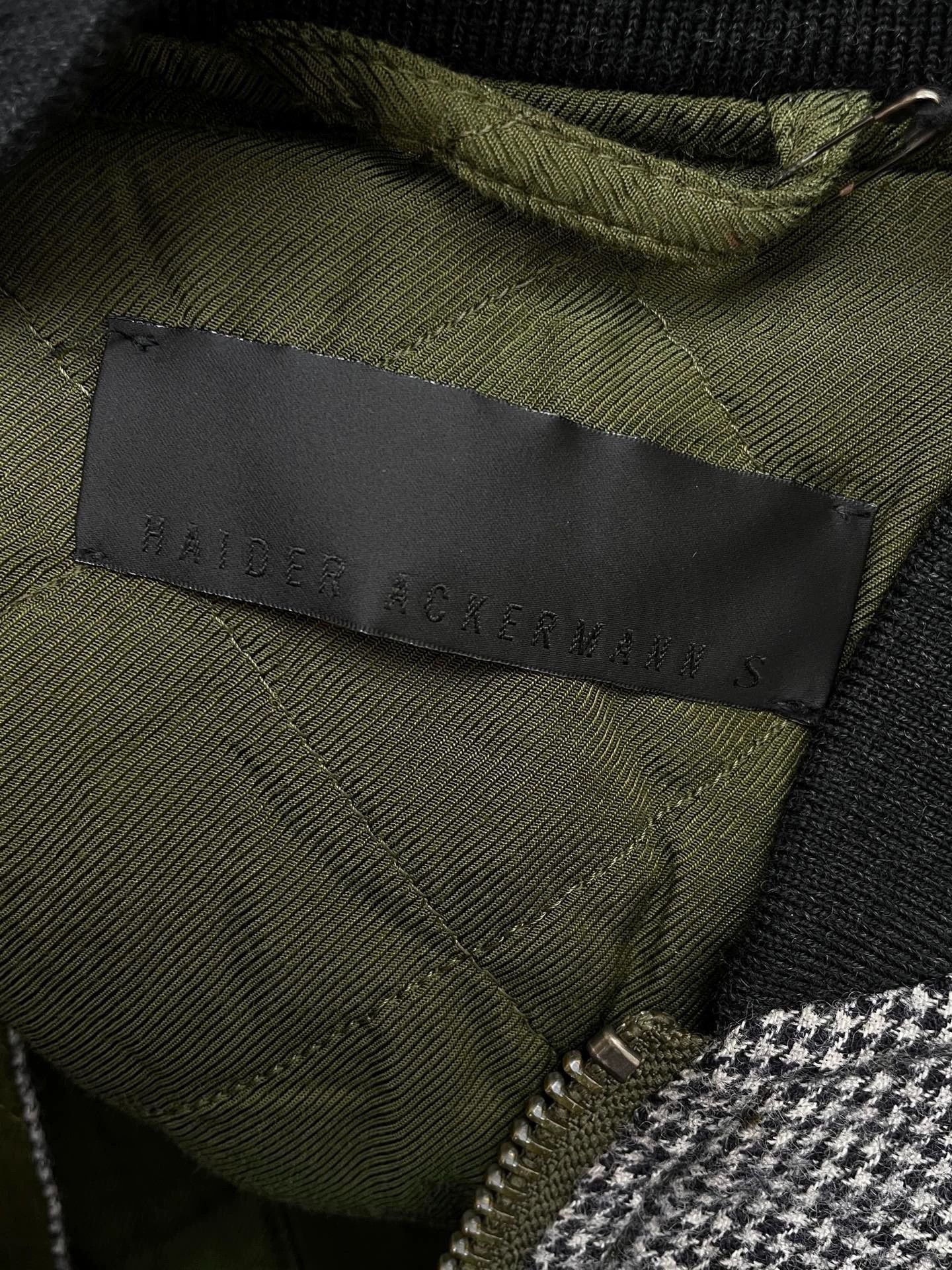 Haider Ackermann Haider Ackermann Houndstooth Flight Jacket S NWT Size US S / EU 44-46 / 1 - 3 Thumbnail