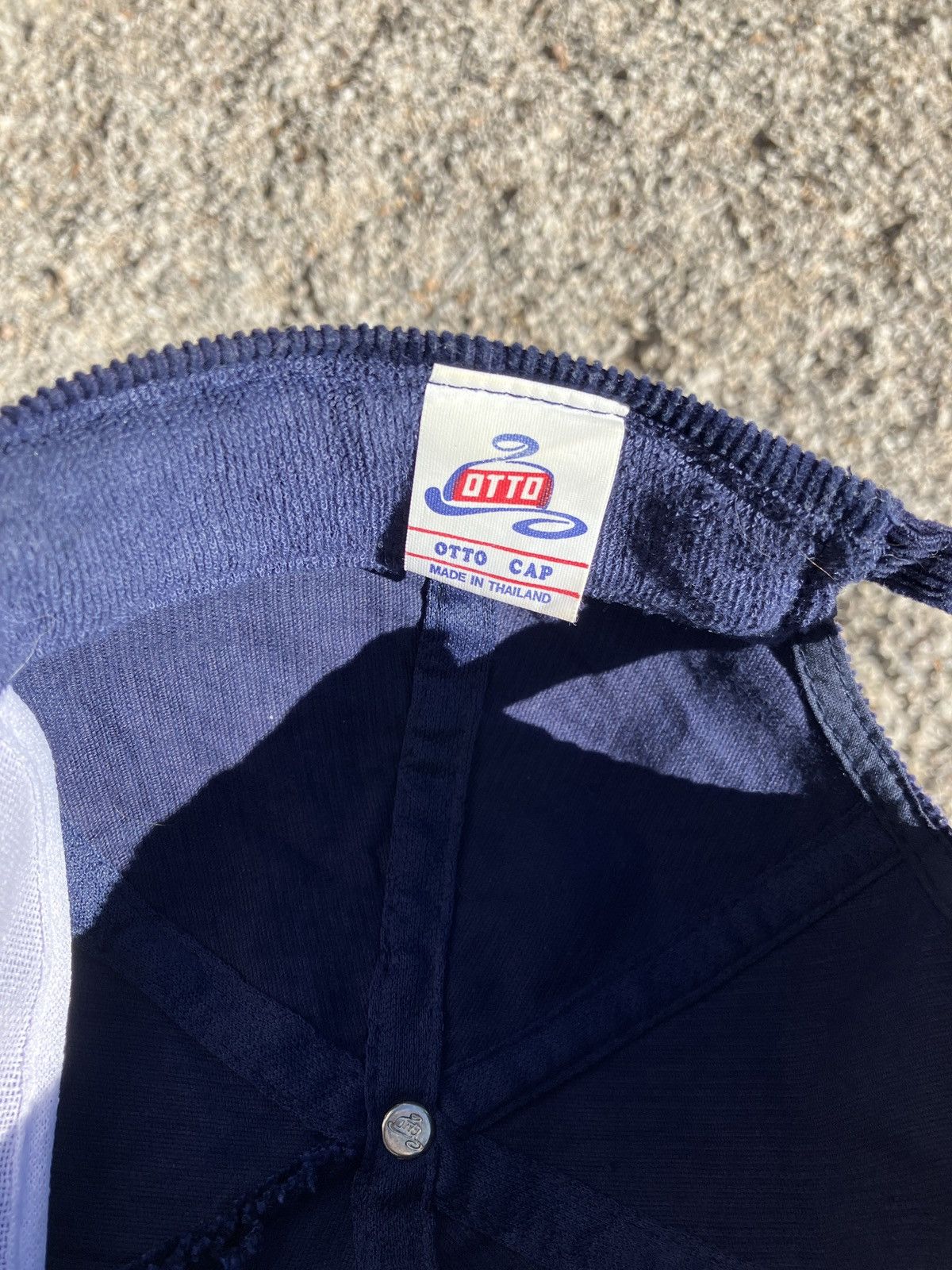 Vintage Vintage CIA Corduroy Trucker Hat Size ONE SIZE - 7 Thumbnail