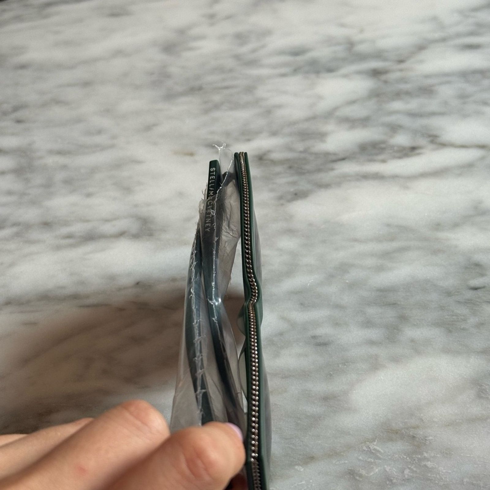 Stella McCartney Stella McCartney Green Sunglasses with Silver Accent Size ONE SIZE - 2 Thumbnail