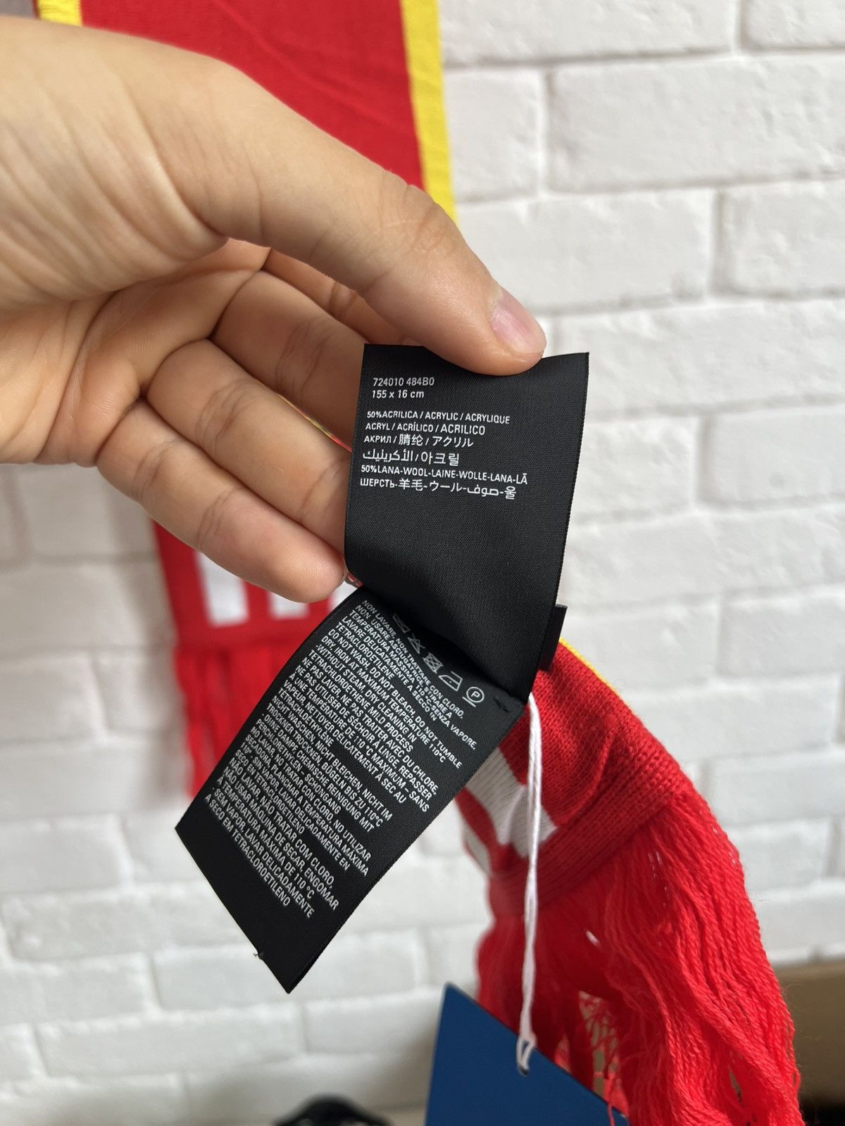 Adidas × Balenciaga Balenciaga x Adidas Scarf Size ONE SIZE - 6 Thumbnail