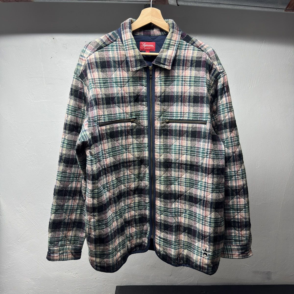 Supreme Supreme Cheetah Pile Zip Up Shirt | Grailed
