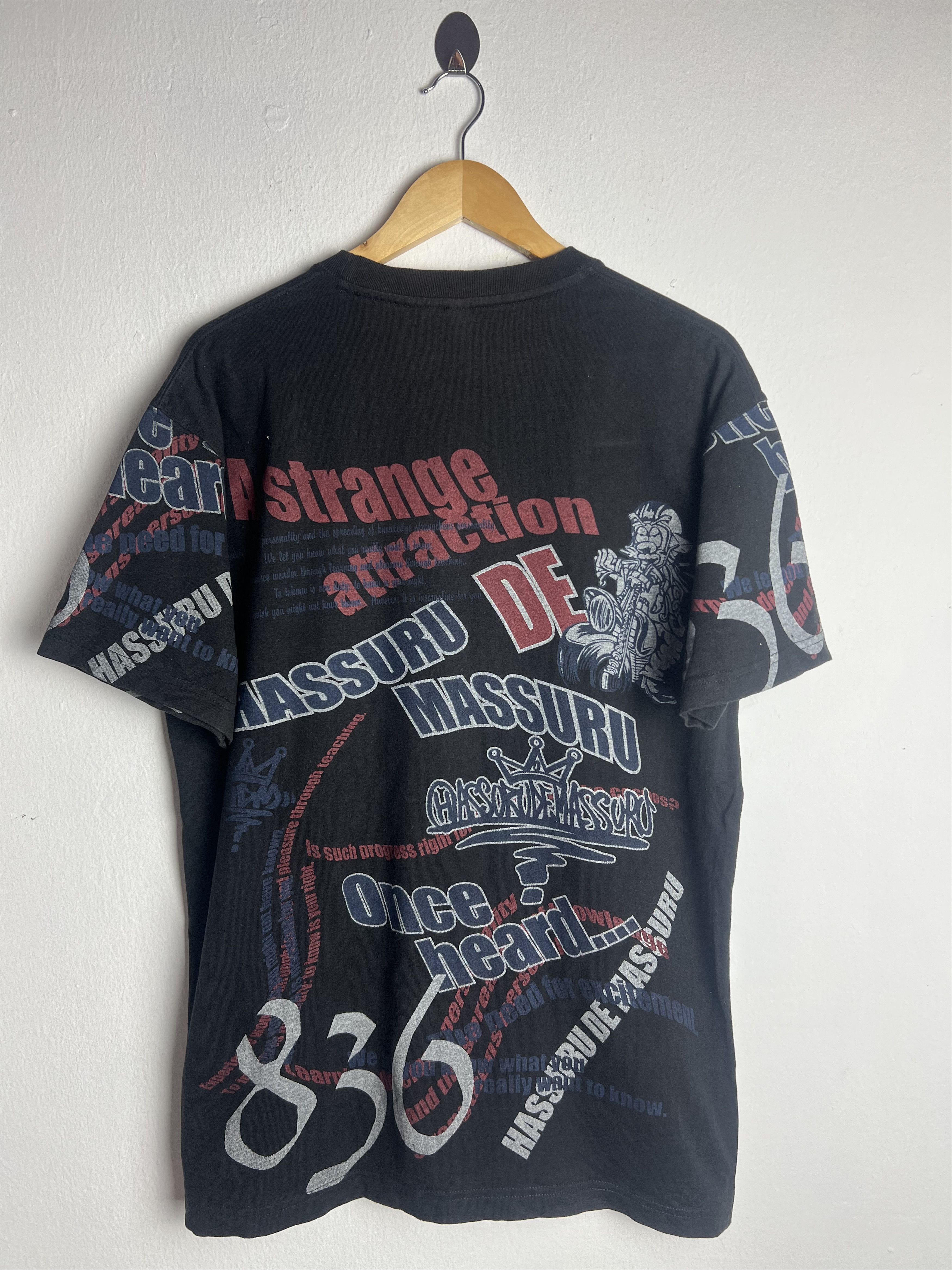 Seditionaries Hassuru Massuru Graphic Print Tshirt Size US L / EU 52-54 / 3 - 2 Thumbnail