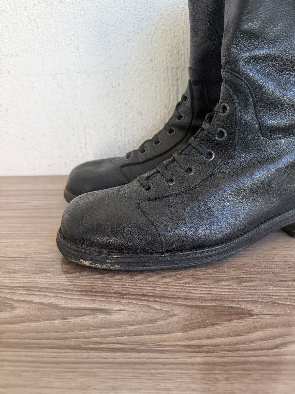 Emporio Armani Aw04-05 EA Avant boots like guid Ccp, ma+ 1923 Size US 13 / EU 46 - 4 Thumbnail