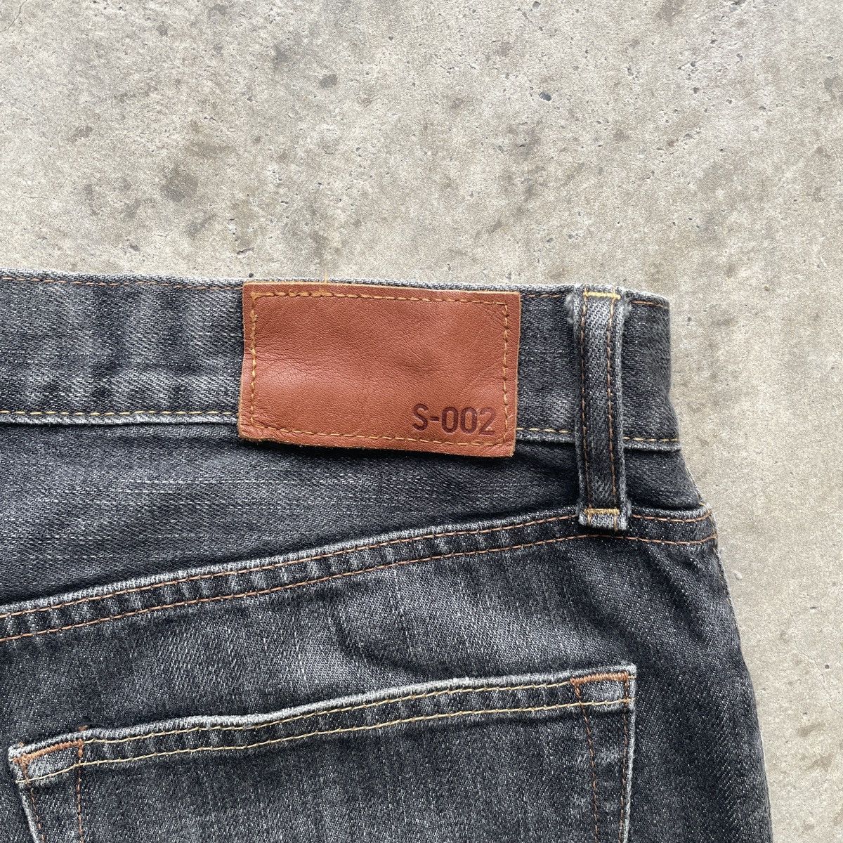 Japanese Brand × Jean W32💥 Vintage Japanese Brand Black Faded Jeans Denim Pants Size US 32 / EU 48 - 8 Thumbnail
