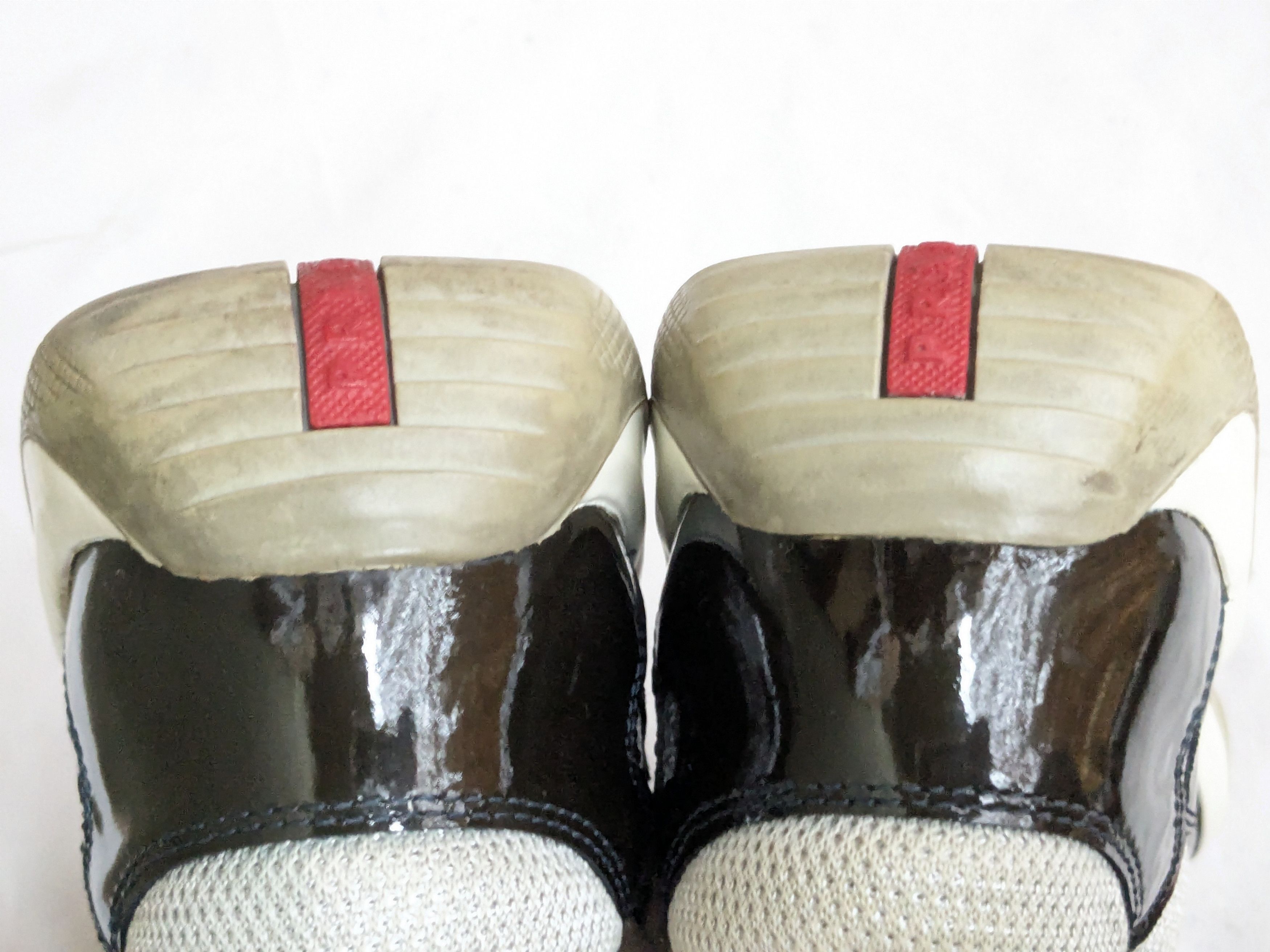 Prada Prada America's Cup Black Patent Leather 13 Silver Size US 13 / EU 46 - 13 Thumbnail
