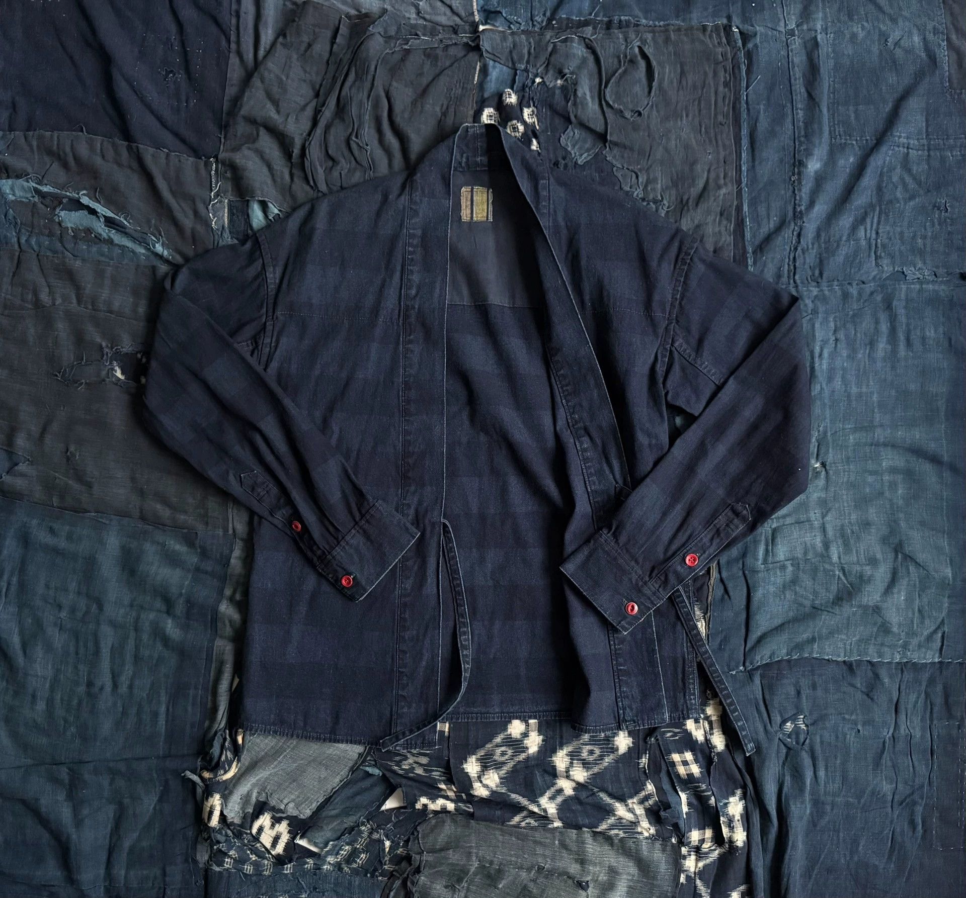 Visvim visvim 16ss ict lhamo shirt, indigo-dyed jacket Size US M / EU 48-50 / 2 - 3 Thumbnail