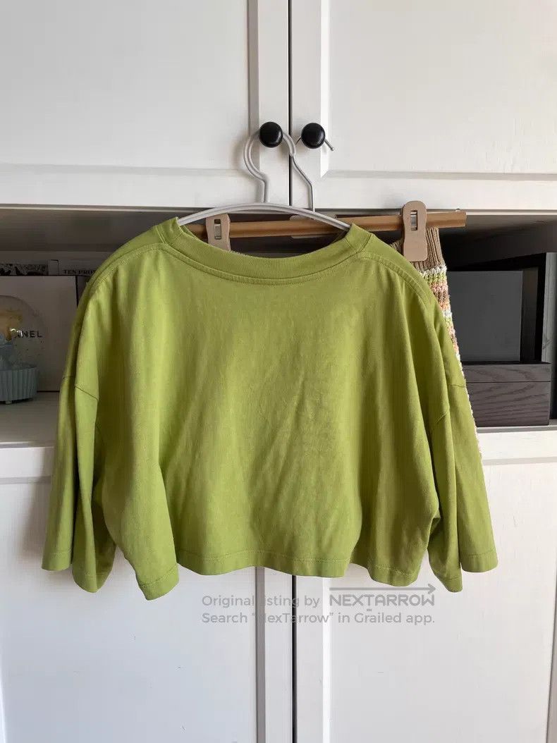 Loewe Loewe High-waisted batwing sleeve loose T-shirt Size XS / US 0-2 / IT 36-38 - 2 Thumbnail