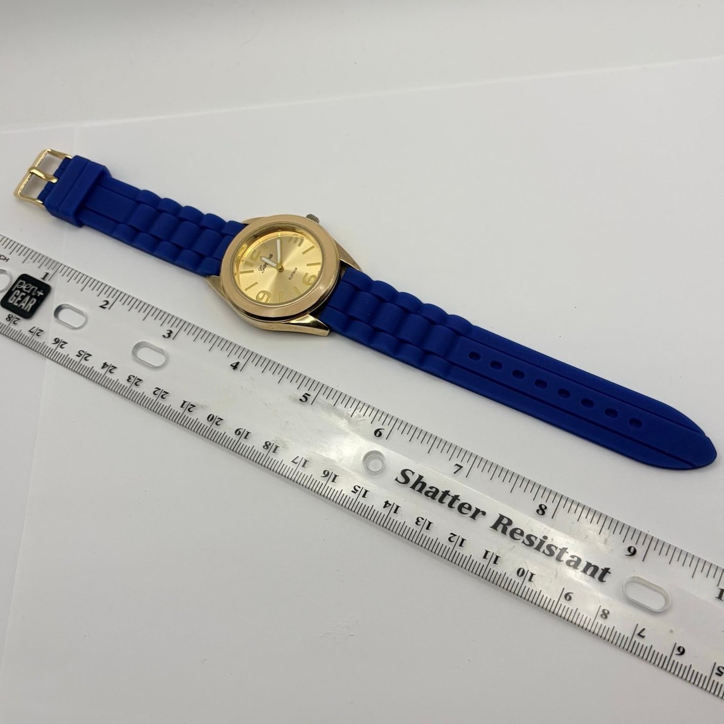 Geneva Blue & Gold Geneva Men’s Watch Size ONE SIZE - 4 Thumbnail