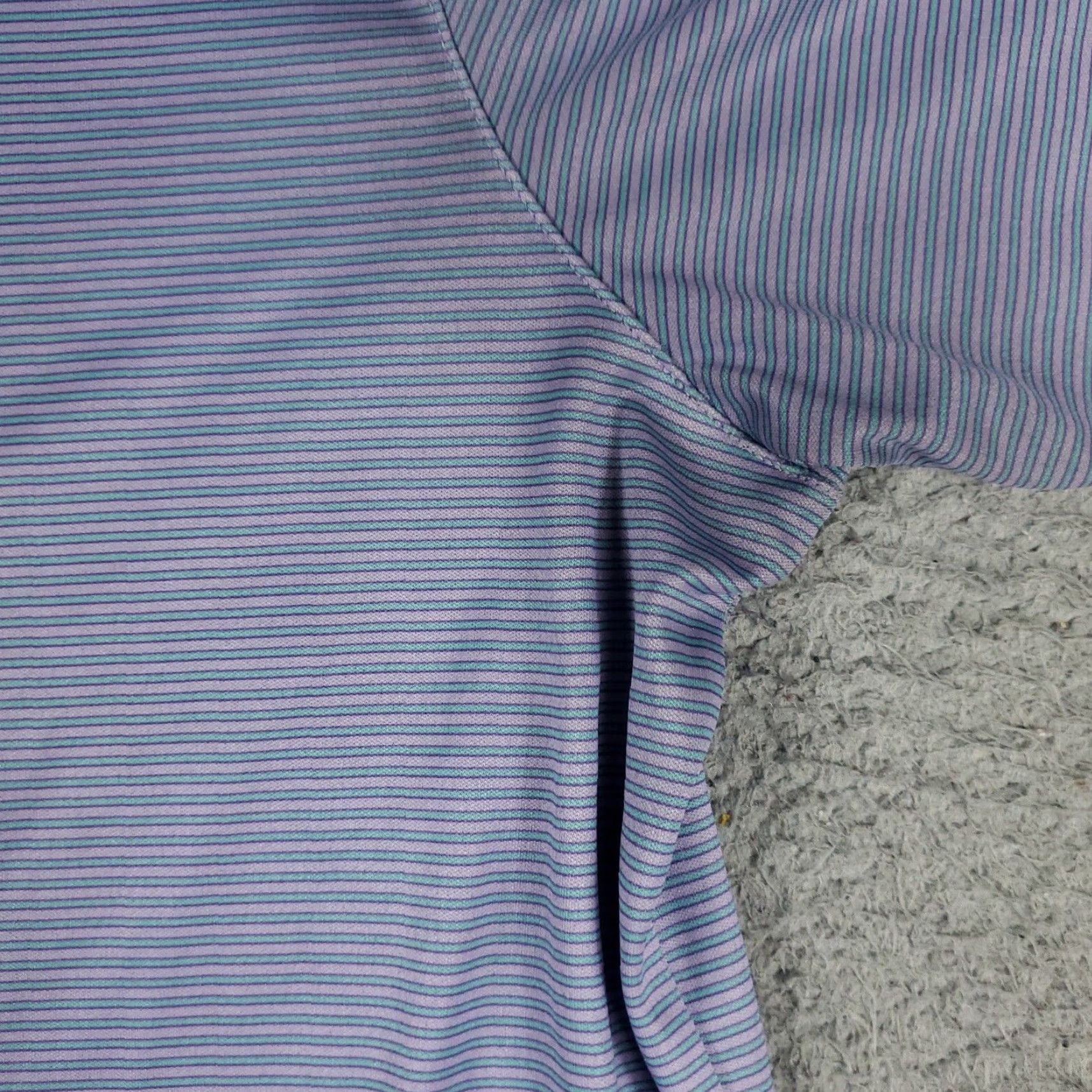 Vintage Greg Norman Polo Shirt Mens XL Blue Striped Polo Shirt XL Mens Blue Striped Golf Casual Short Sleeve Polo Shirt Size US XL / EU 56 / 4 - 4 Thumbnail