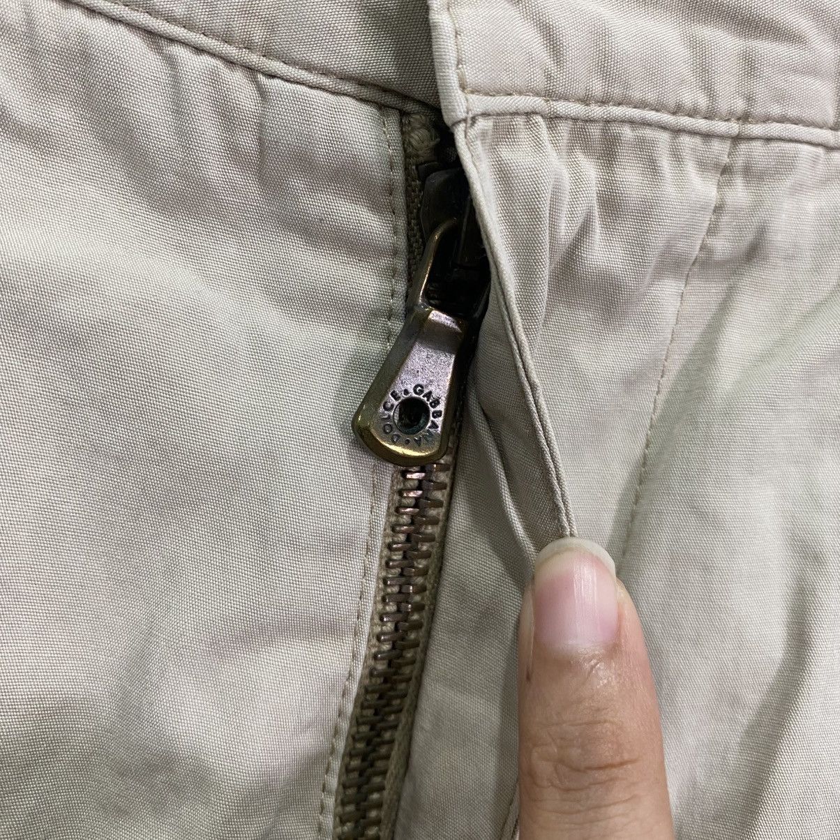 Dolce & Gabbana Vintage Dolce & Gabbana Khaki Cargo Chino Pants - Cream Size US 34 / EU 50 - 12 Thumbnail