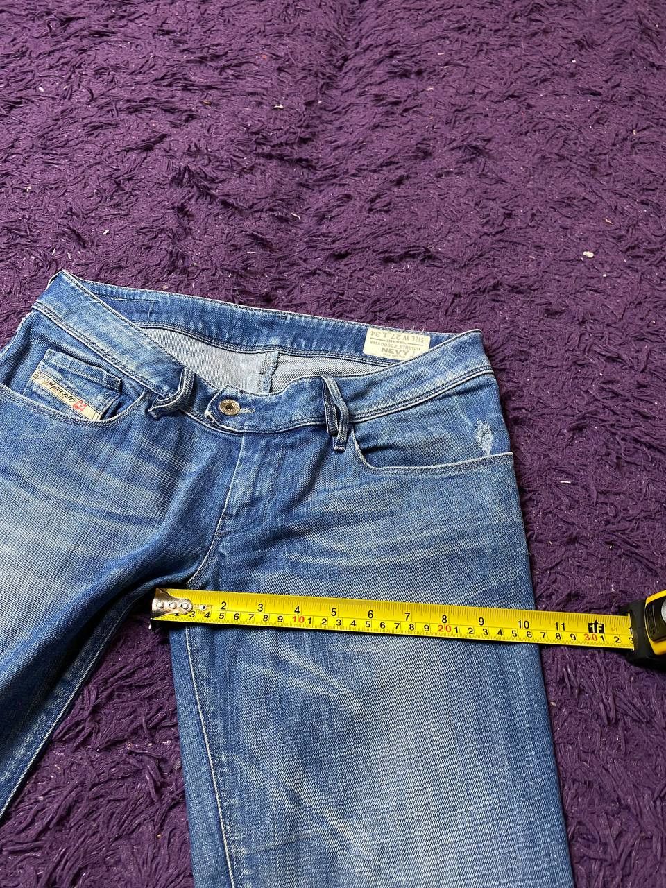 Diesel Vintage Y2K Diesel jeans denim streetwear style Size 27" / US 4 / IT 40 - 9 Thumbnail