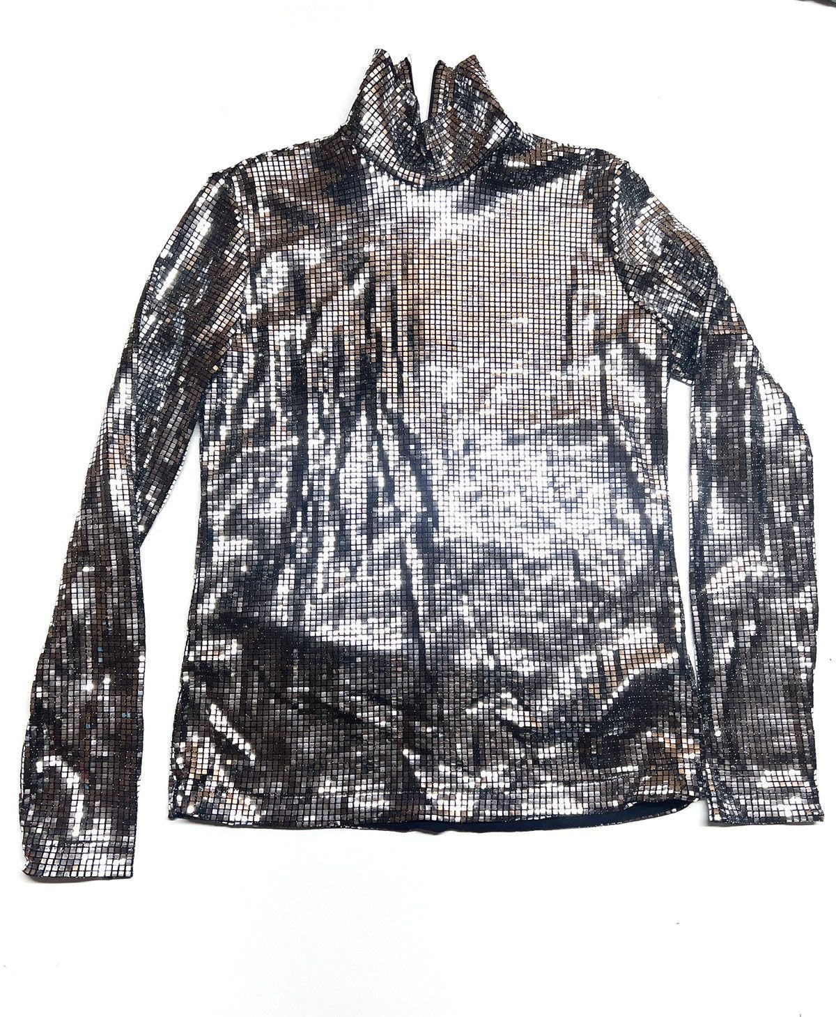 Maison Margiela Mm6 maison margiela disco ball turtleneck Size S / US 4 / IT 40 - 3 Thumbnail