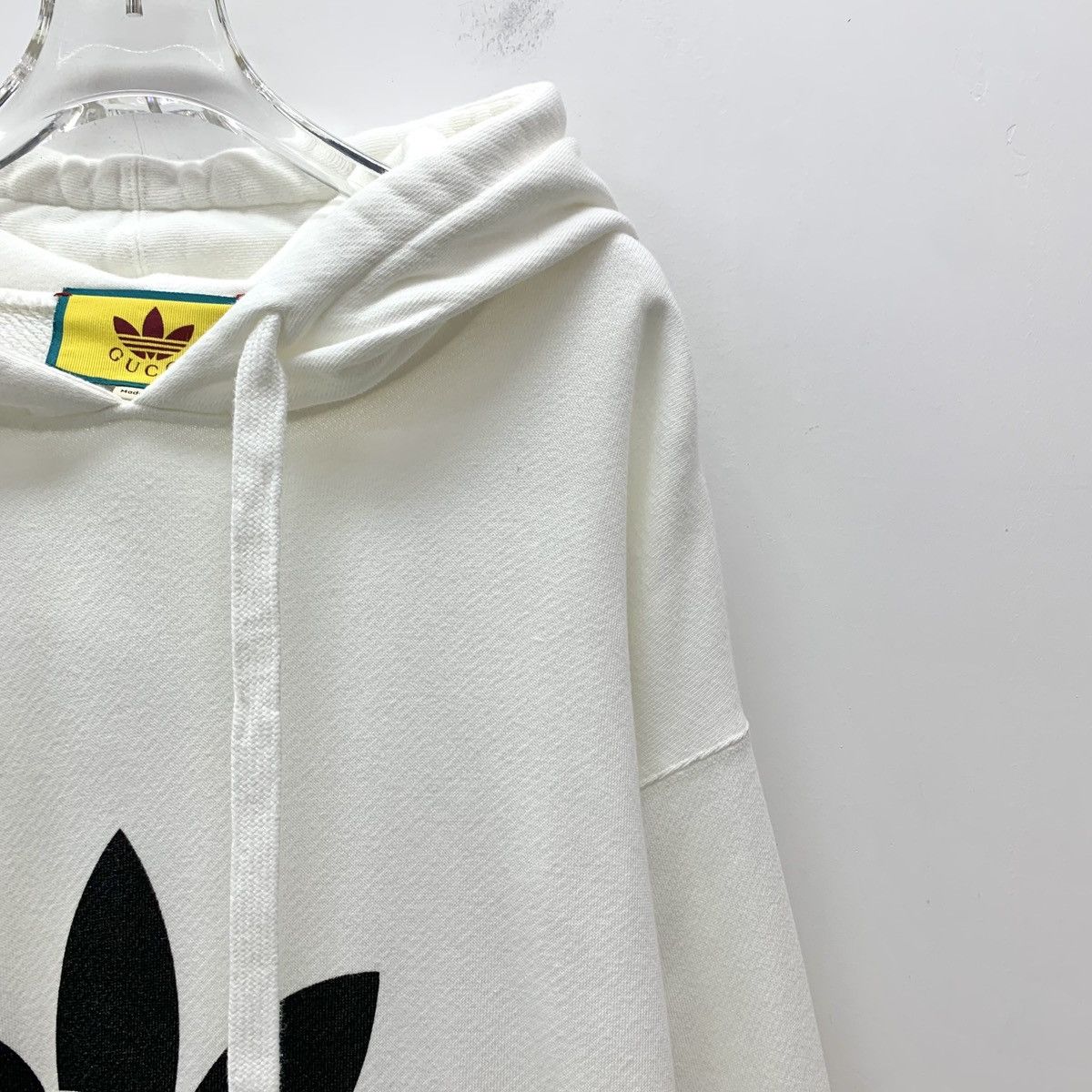 Gucci Gucci x Adidas Co-branded Hooded Drawstring Sweatshirt K26WX Size XXL / US 16-18 / IT 52-54 - 3 Thumbnail