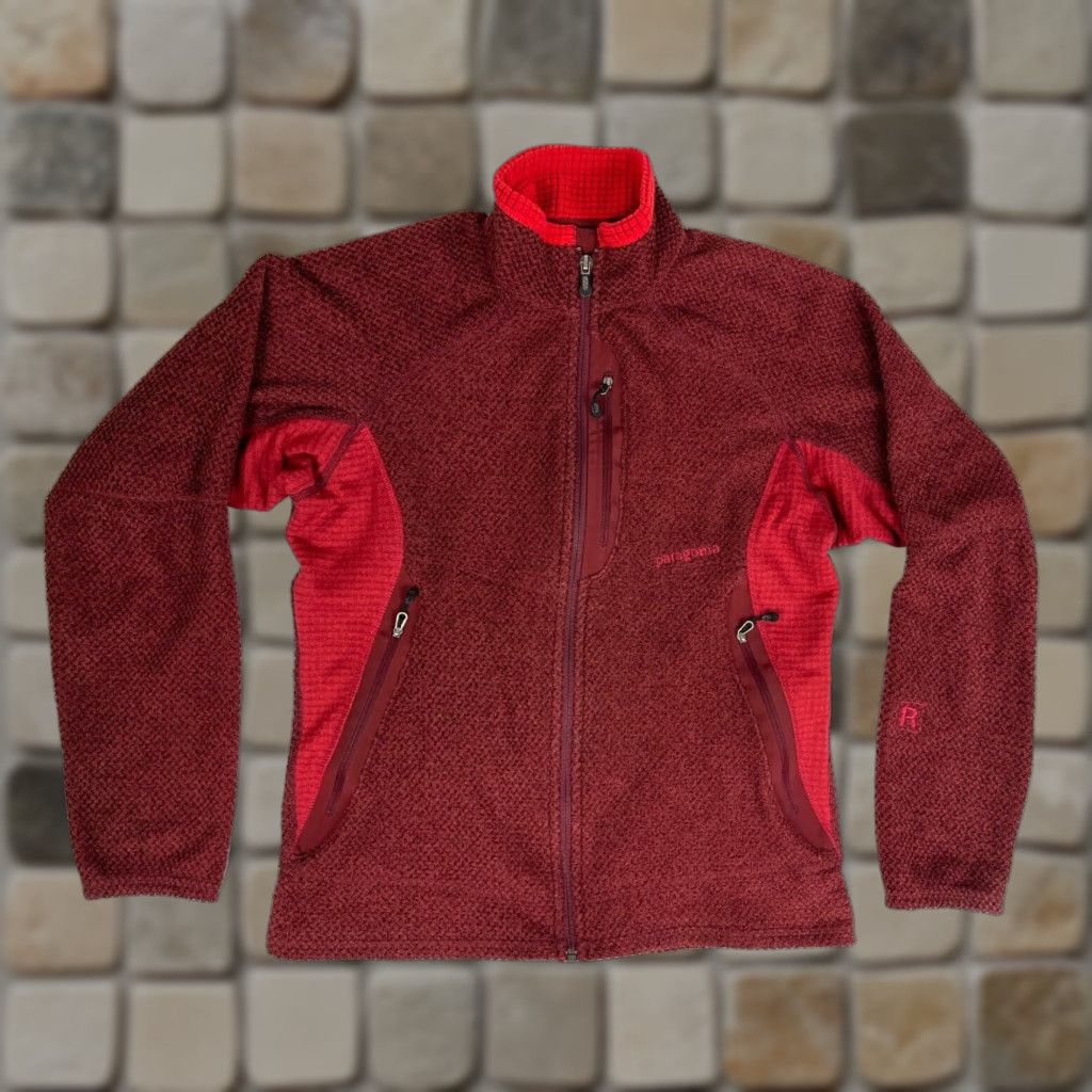 Patagonia Patagonia Women's Polartec Fleece Jacket Full Zip Sz M Red Vintage Jacket Womens M Regular Size XS? Size M / US 6-8 / IT 42-44 - 1 Thumbnail