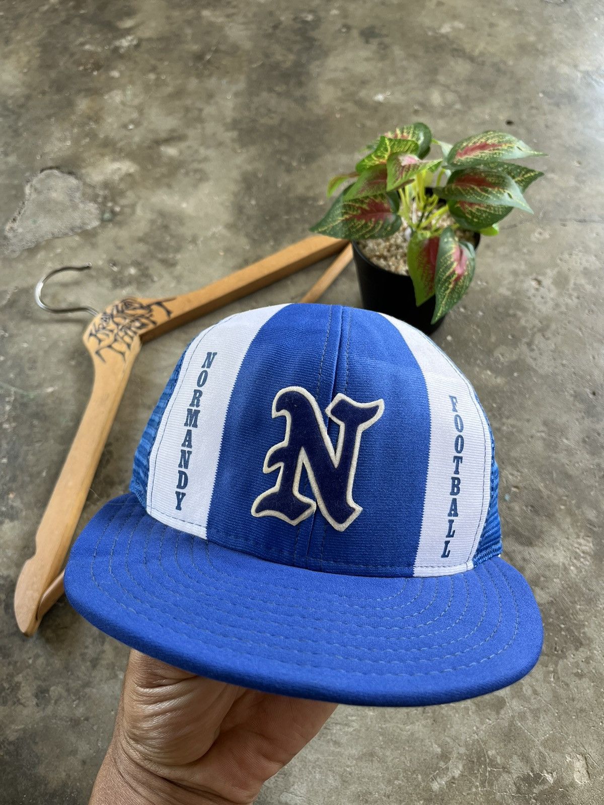 Vintage 🔥RARE Vintage Normandy Football Club Cap 90s USA Size ONE SIZE - 1 Thumbnail