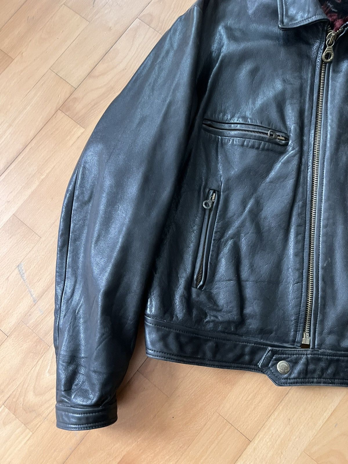 Vintage Vintage 70s-80s soft leather jacket Size US M / EU 48-50 / 2 - 2 Thumbnail