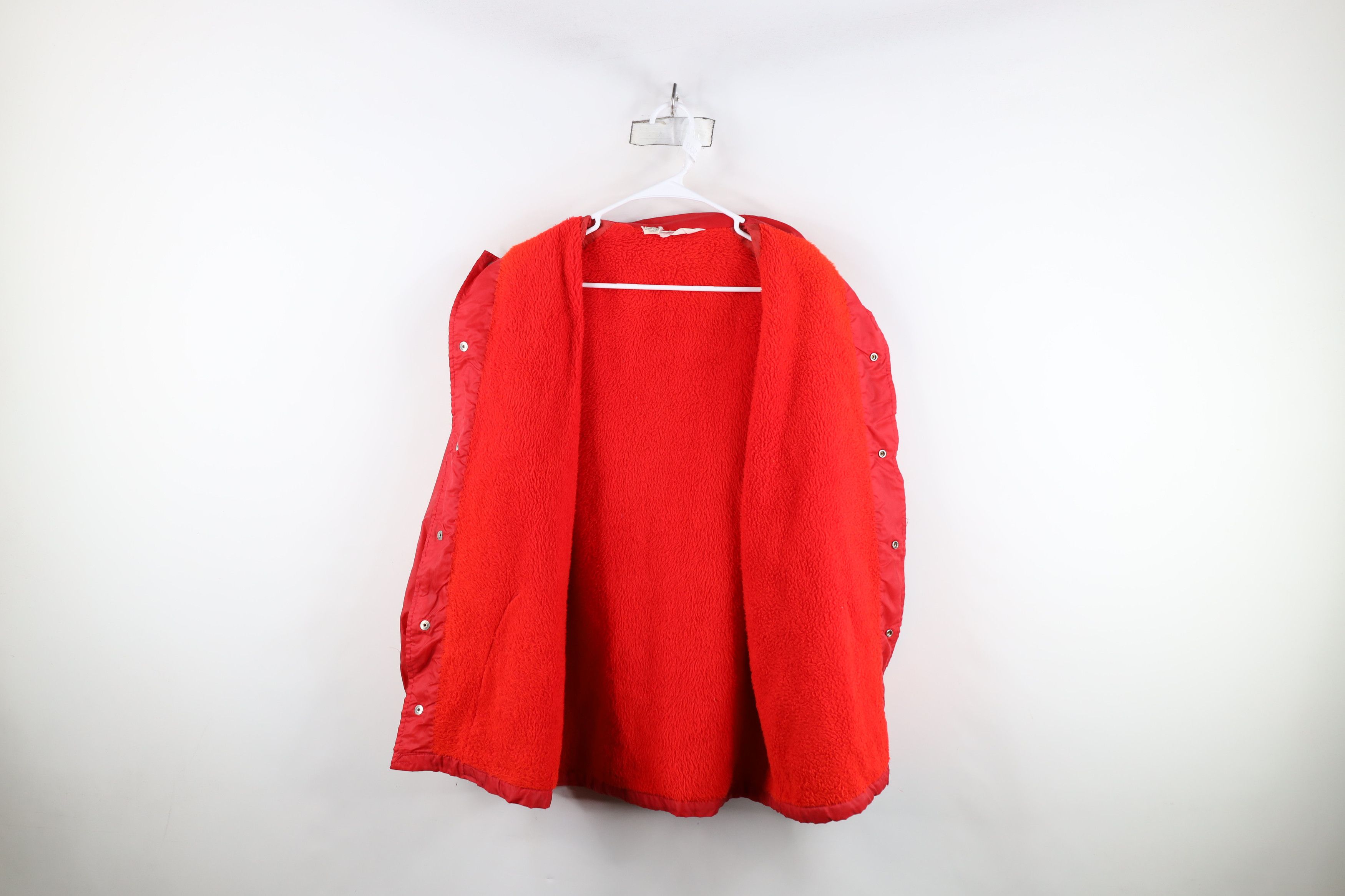 Vintage Vintage 60s 70 Streetwear Lined Coach Coaches Jacket Red USA Size US L / EU 52-54 / 3 - 11 Thumbnail