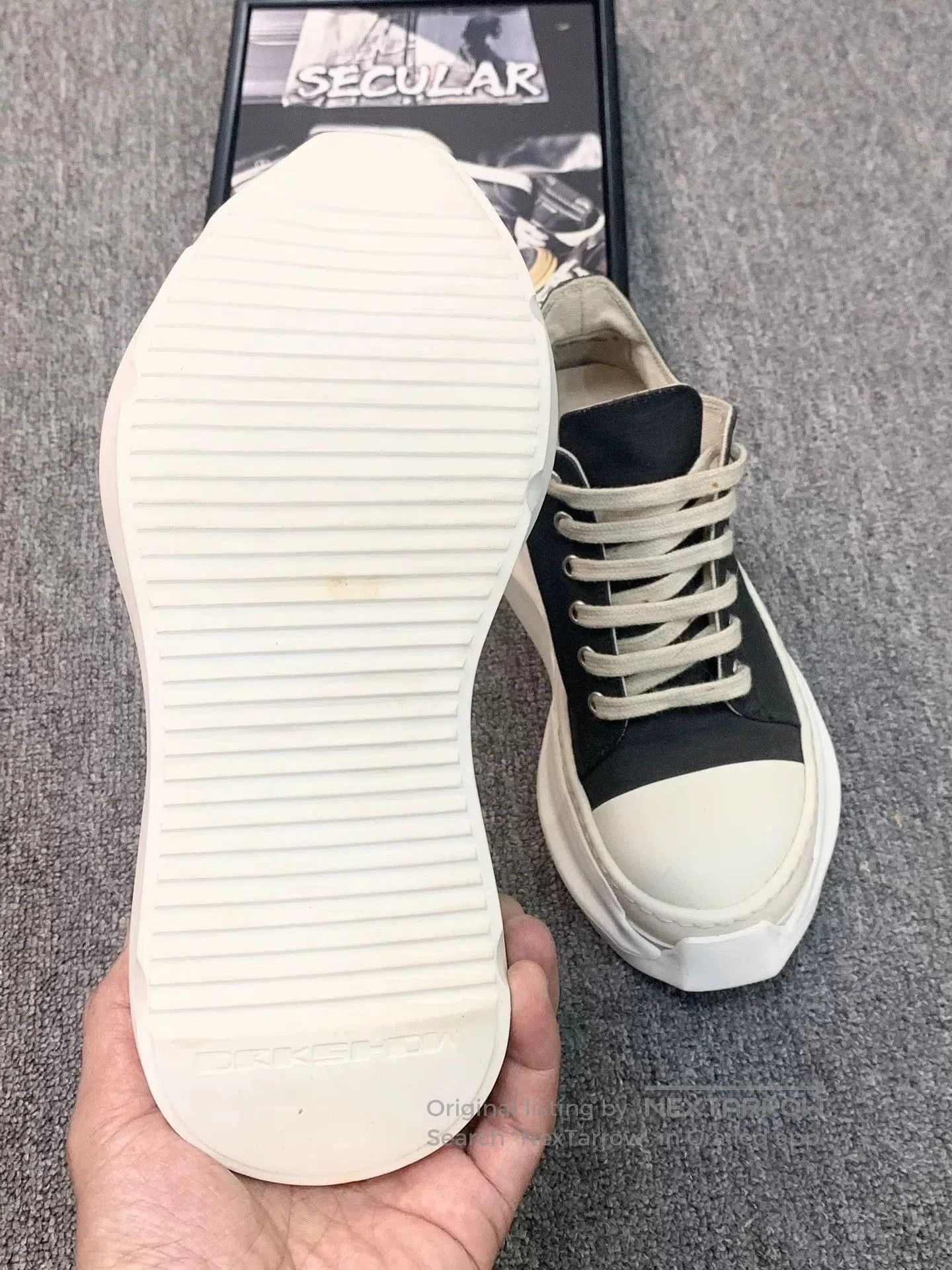Rick Owens Rick Owens Thick Sole Low. Size US 5 / IT 35 - 8 Thumbnail
