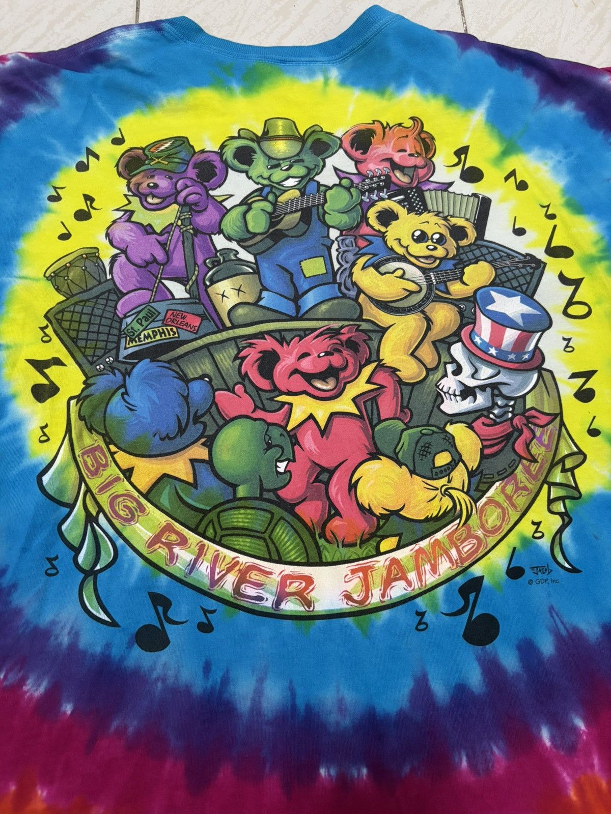 Band Tees Grateful Dead Vintage Y2K Size US XL / EU 56 / 4 - 4 Thumbnail