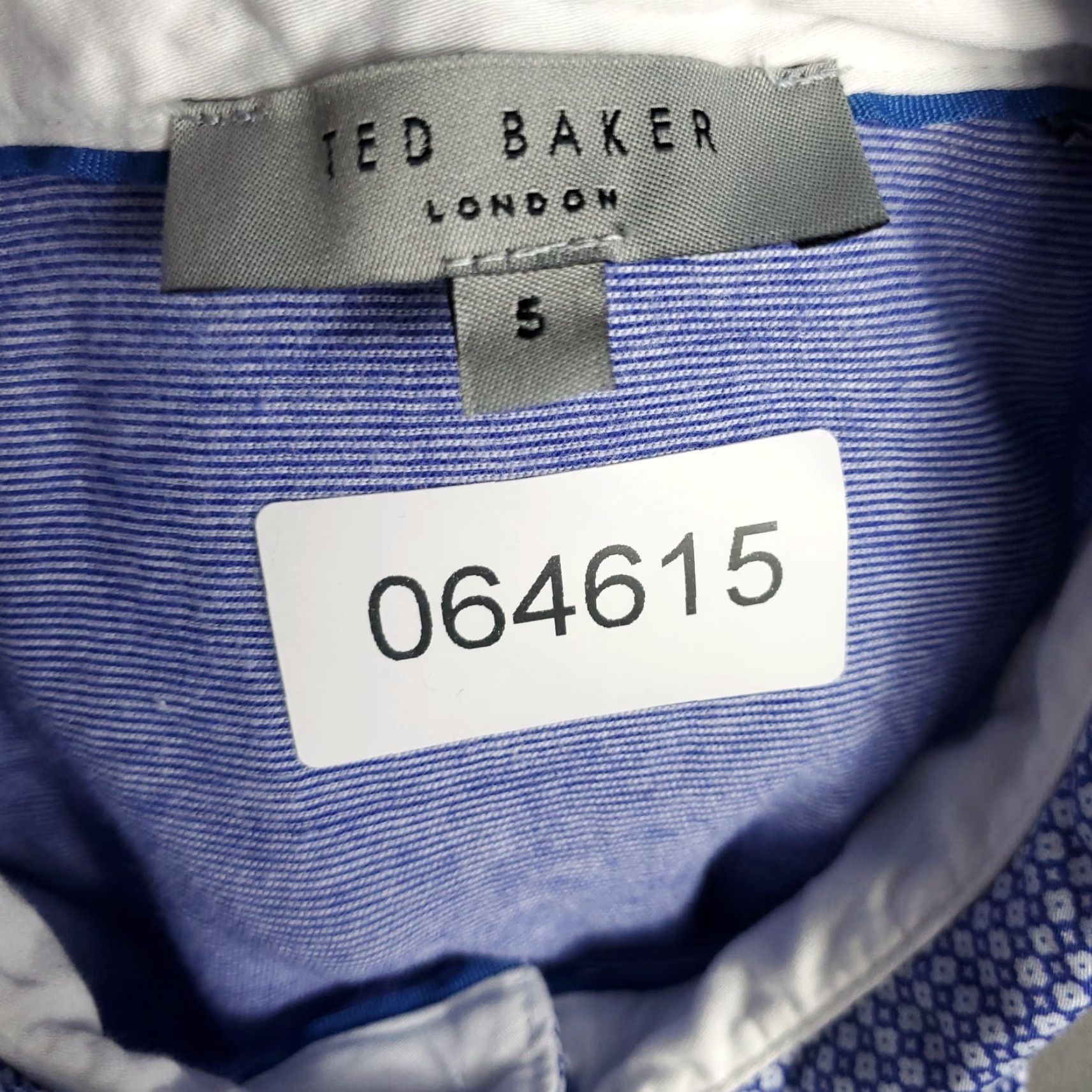 Ted Baker Ted Baker London Polo Shirt Mens Size 5 Blue Pocket Casual Short Sleeve Size US S / EU 44-46 / 1 - 6 Thumbnail