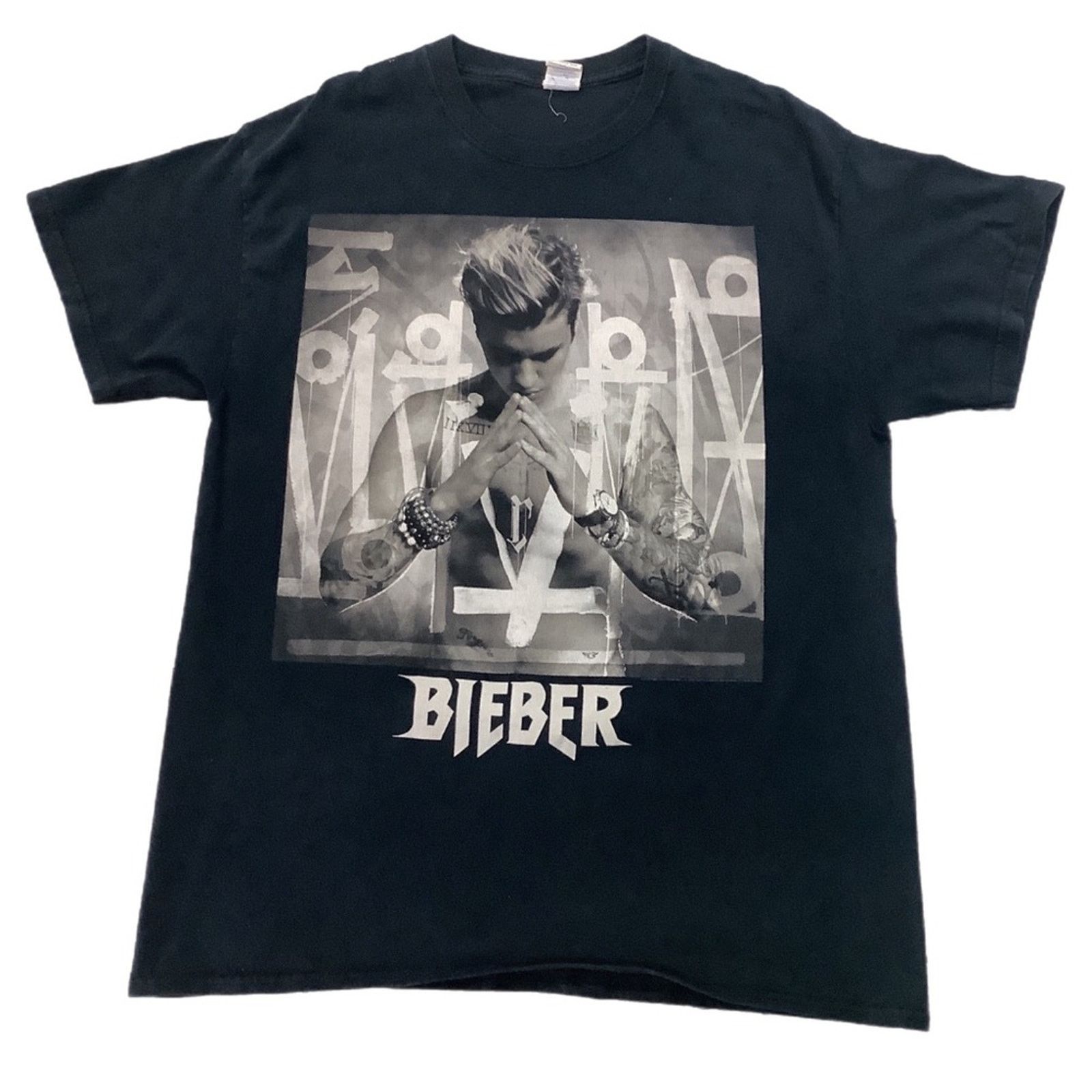 Gildan 2016 Justin Bieber Purpose Tour t-shirt Size US L / EU 52-54 / 3 - 1 Thumbnail