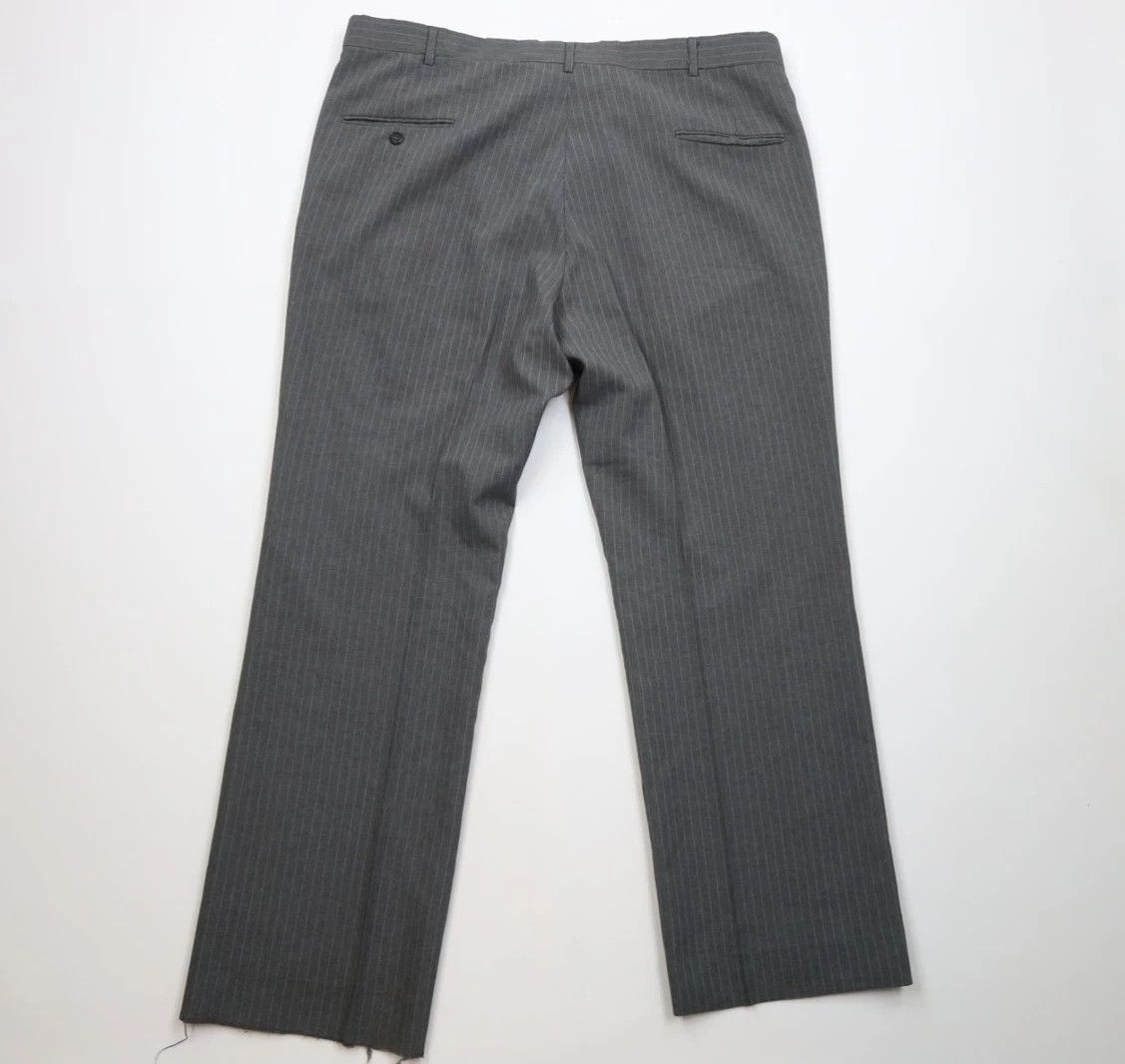 Vintage Vintage 70s Streetwear Knit Striped Wide Leg Chino Pants USA Size US 42 / EU 58 - 8 Thumbnail