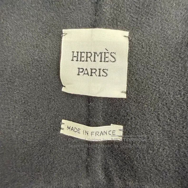Hermes Hermes Black Cashmere Coat with Belt and Buckle, Mid-Lengt Size S / US 4 / IT 40 - 4 Thumbnail