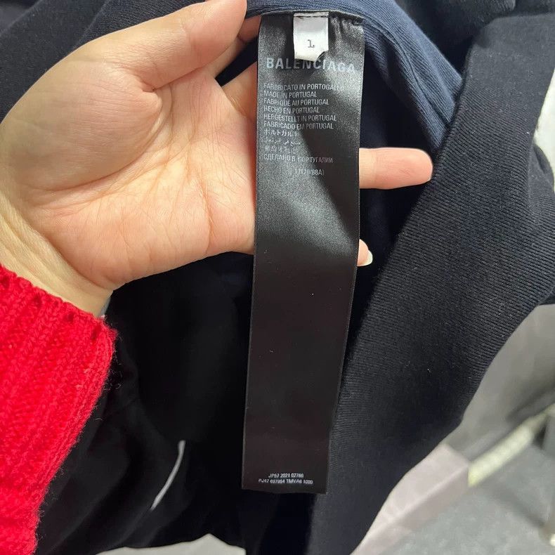 Balenciaga Balenciaga latest black 3b sports logo printed stand up col Size US S / EU 44-46 / 1 - 4 Thumbnail