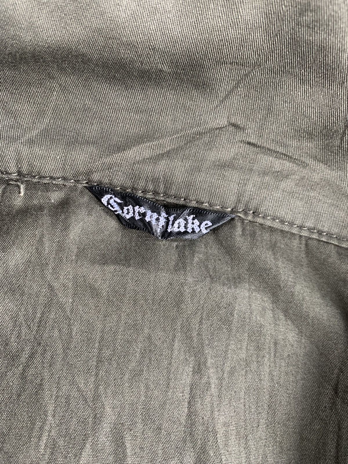 Le Grande Bleu (L.G.B.) 2000s y2k Cornflake bono jacket green army Size US L / EU 52-54 / 3 - 5 Thumbnail