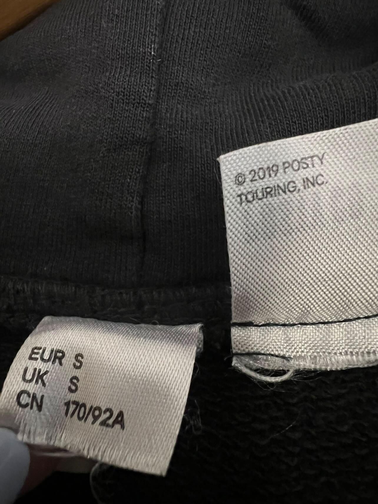 POST&CO 2019 Posty Co Post Malone H&M Black Rare Hoodie Size US S / EU 44-46 / 1 - 7 Thumbnail