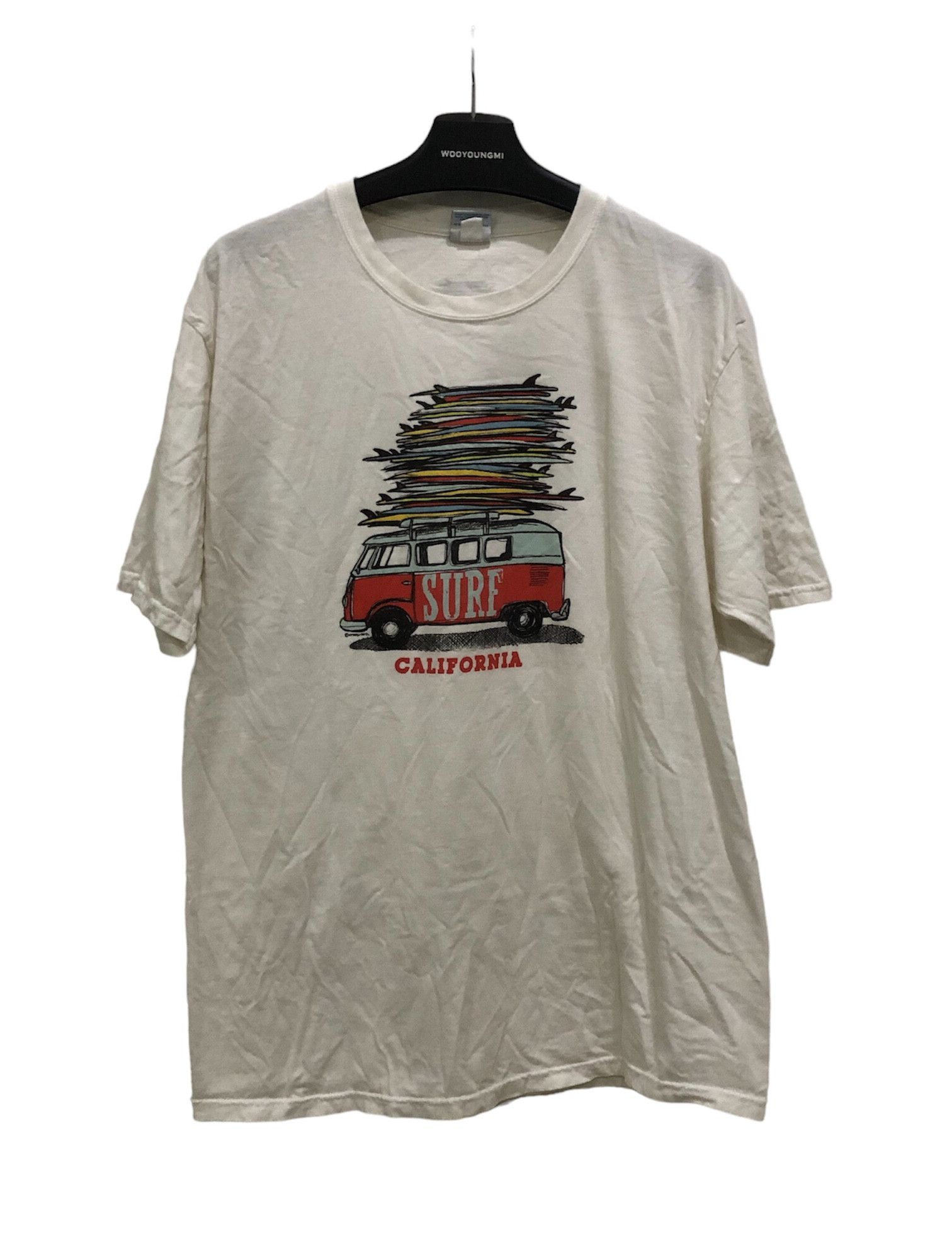 Vintage Vintage Crazy Shirts Surf California Tshirt Size US L / EU 52-54 / 3 - 1 Thumbnail
