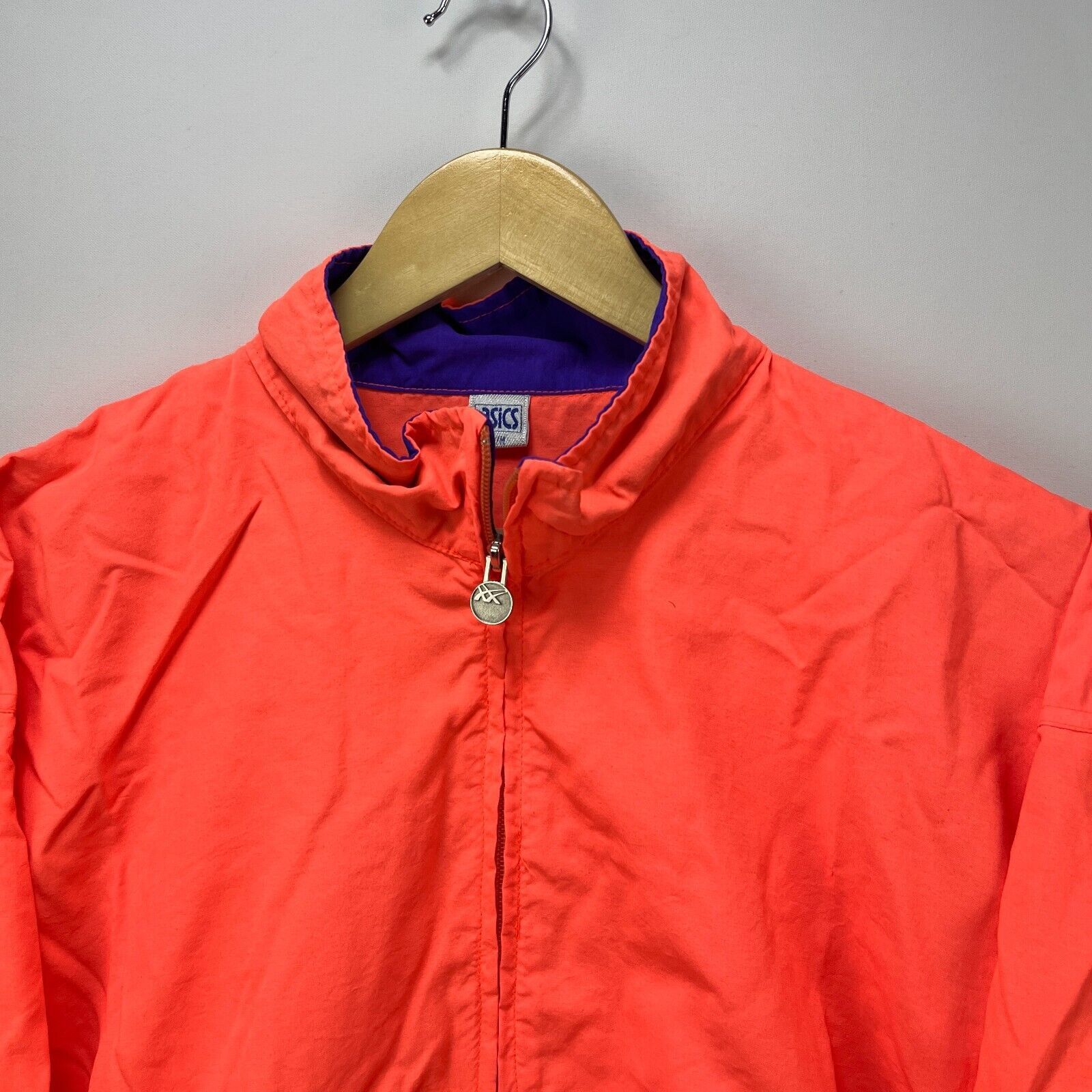 Asics × Vintage Vintage 90s Asics Beach Windbreaker Jacket Medium Size US M / EU 48-50 / 2 - 2 Thumbnail