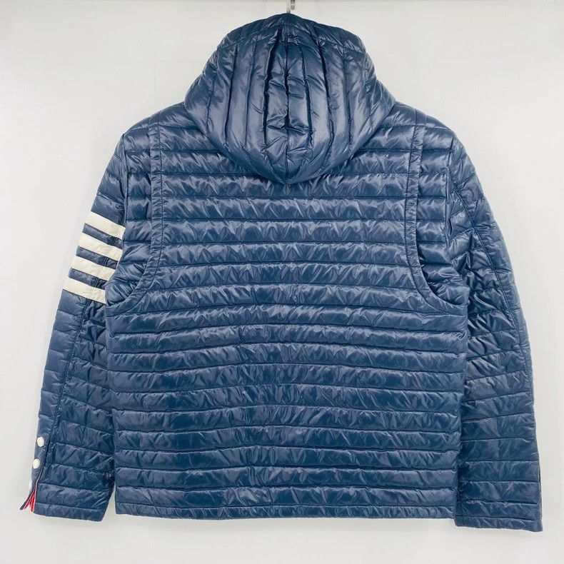 Thom Browne Thom browne Striped hooded down jacket 2503-Nextarrow Size US S / EU 44-46 / 1 - 2 Thumbnail