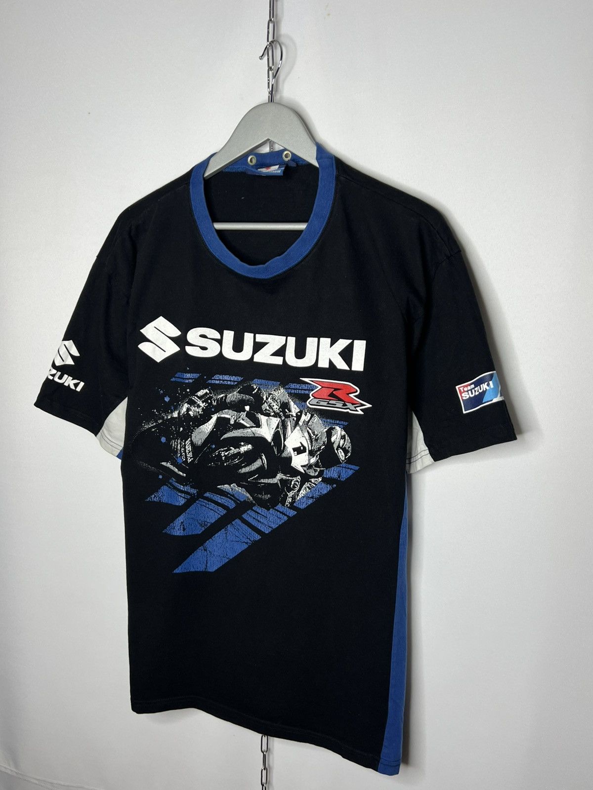 Fox Racing Vintage Team Suzuki GSX Official Big Logo T-Shirt Tee Size US XL / EU 56 / 4 - 3 Thumbnail