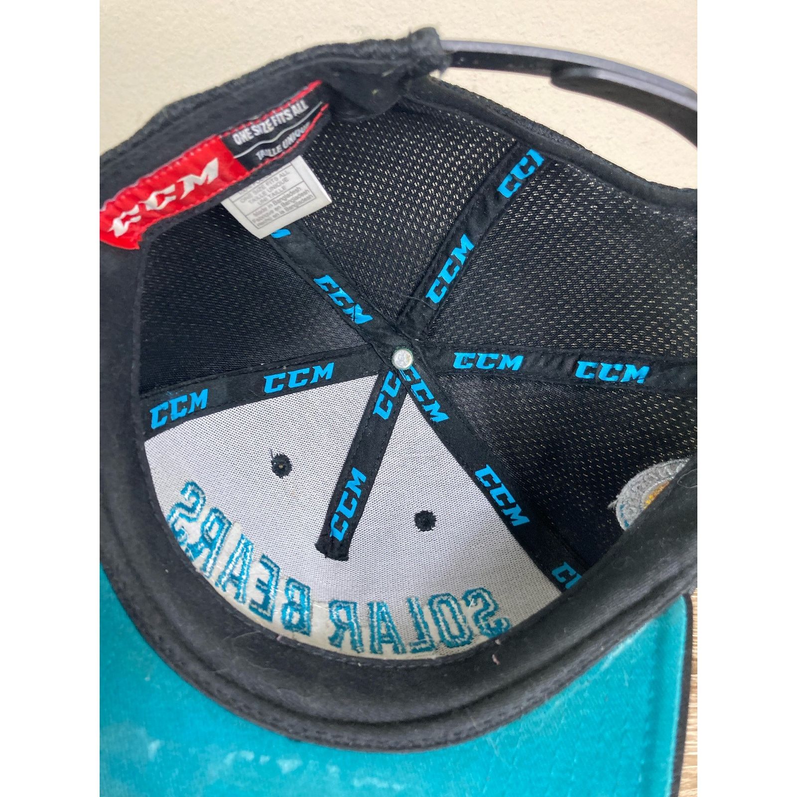 Ccm CCM Solar Bears Hat Black OSFA Snapback Men's Baseball Cap Size ONE SIZE - 8 Thumbnail