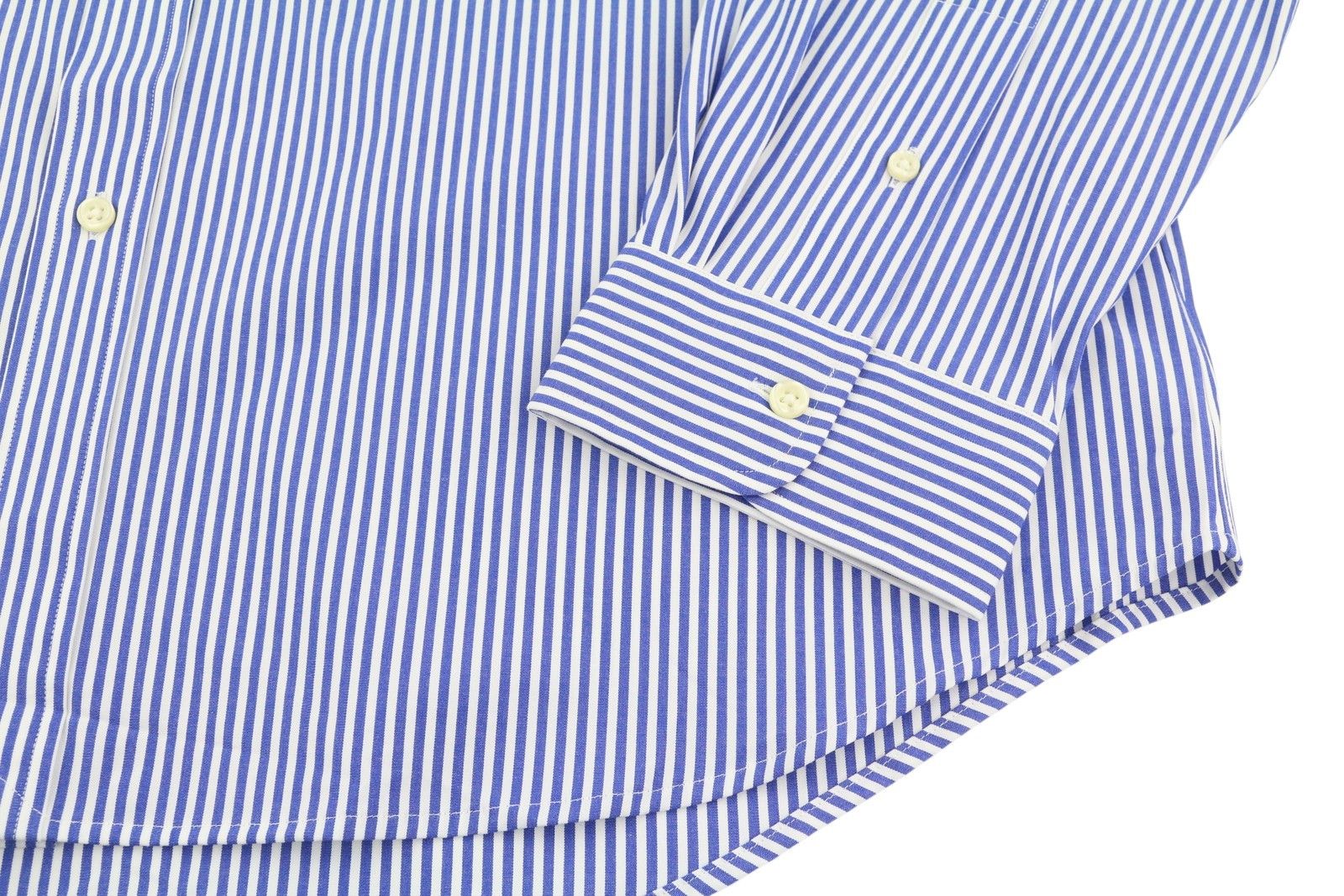 Ralph Lauren CORE REPLEN XL Stretch Custom Fit Striped Button Down 87014 Size US XL / EU 56 / 4 - 5 Thumbnail