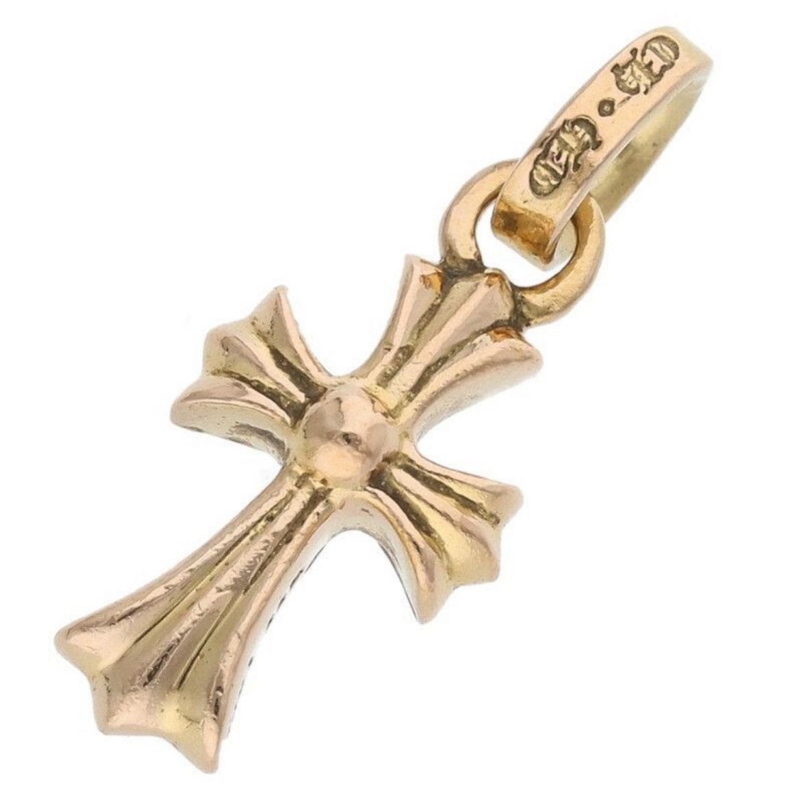 Chrome Hearts Chrome Hearts 22K Gold Diamond Charm Necklace Size ONE SIZE - 2 Thumbnail