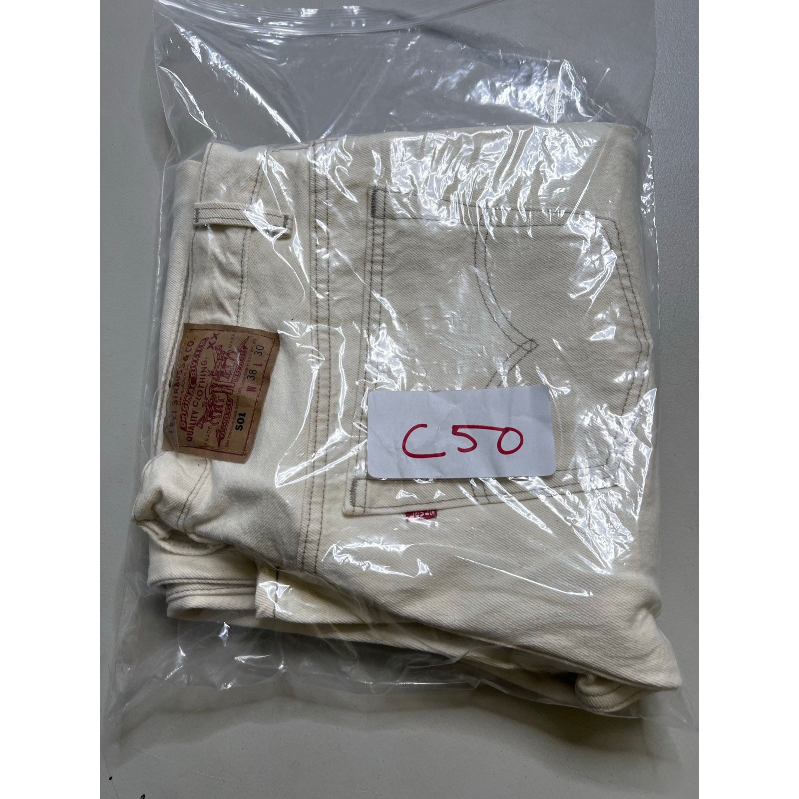 Levi's Levis 501 Vintage 90s USA XX Straight Leg 38x30 Act 36x30 Size US 38 / EU 54 - 16 Thumbnail