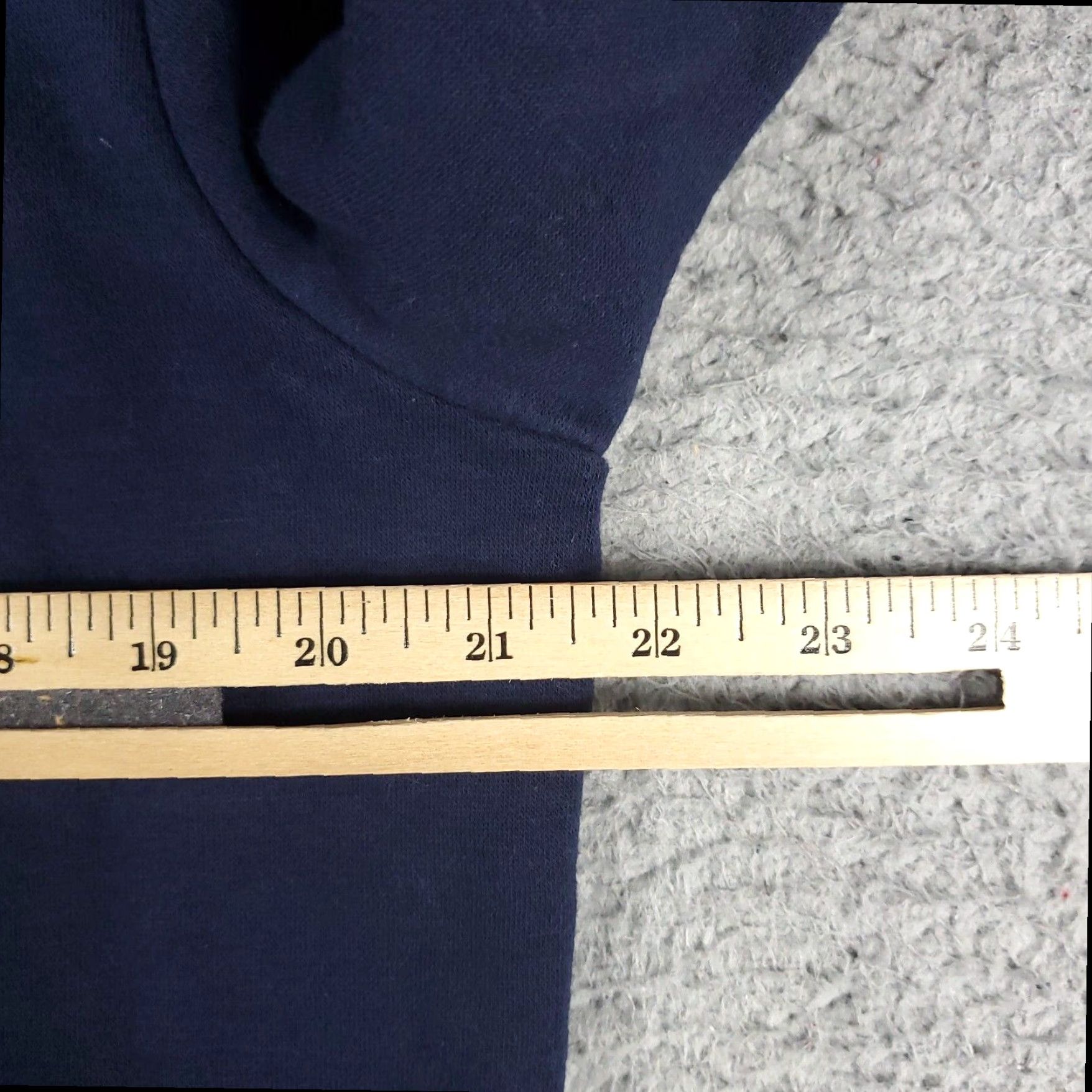 Nautica Nautica Blue Pullover Hoodie Sweatshirt Womens Small Fleece Cotton Blend Size S / US 4 / IT 40 - 7 Thumbnail