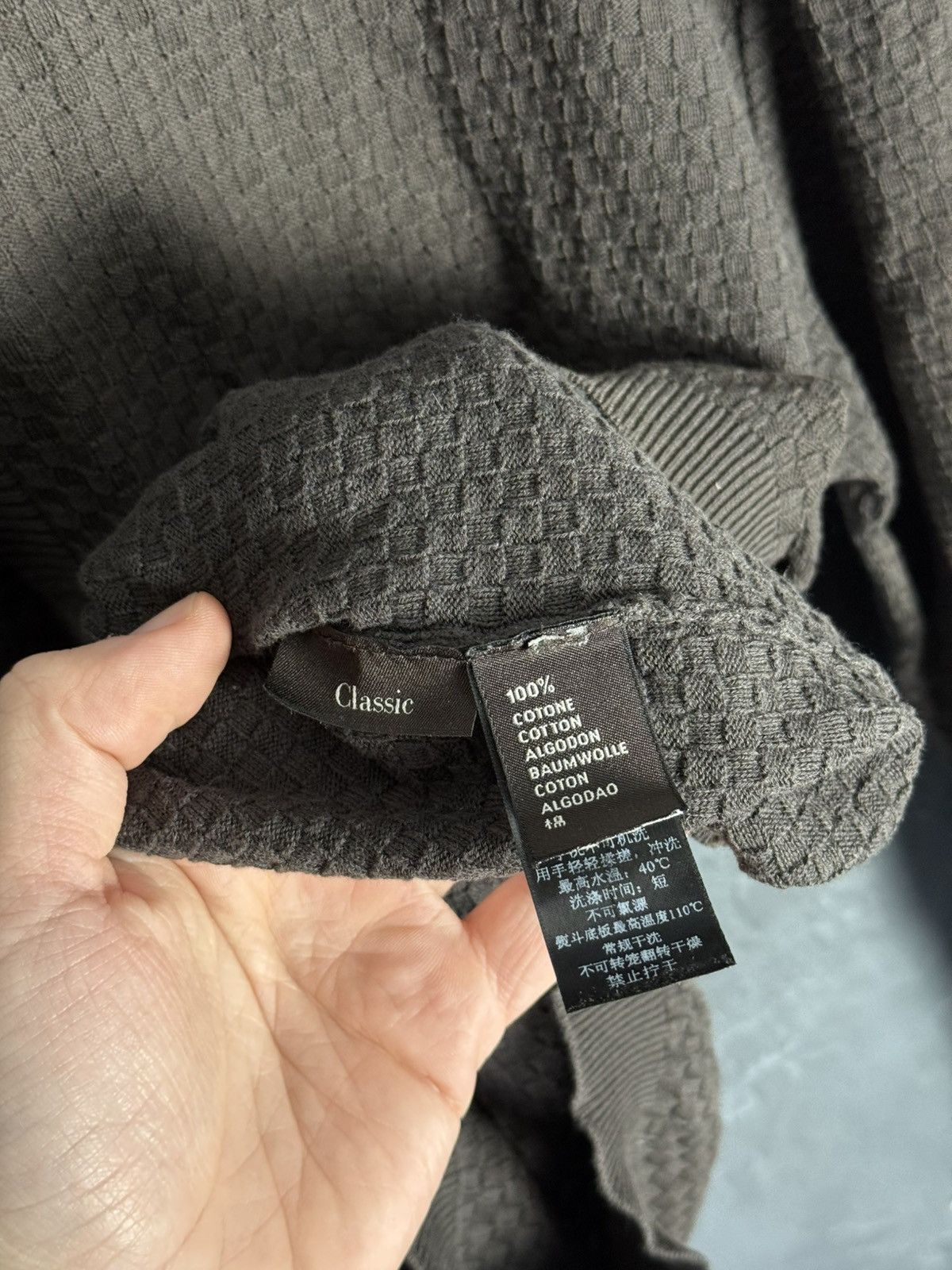 Z Zegna Ermenegildo Zegna Wool 1/4 Zip Sweater Size 54 Size US XL / EU 56 / 4 - 8 Thumbnail