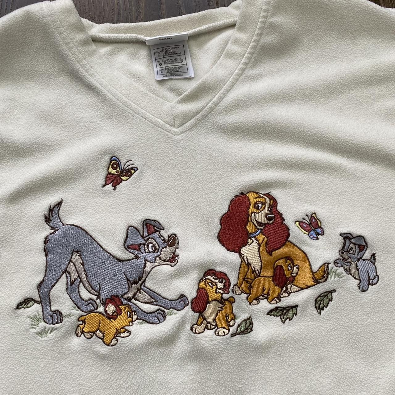 Disney The Disney store fleeced long sleeve embroidered animal Size L / US 10 / IT 46 - 2 Thumbnail