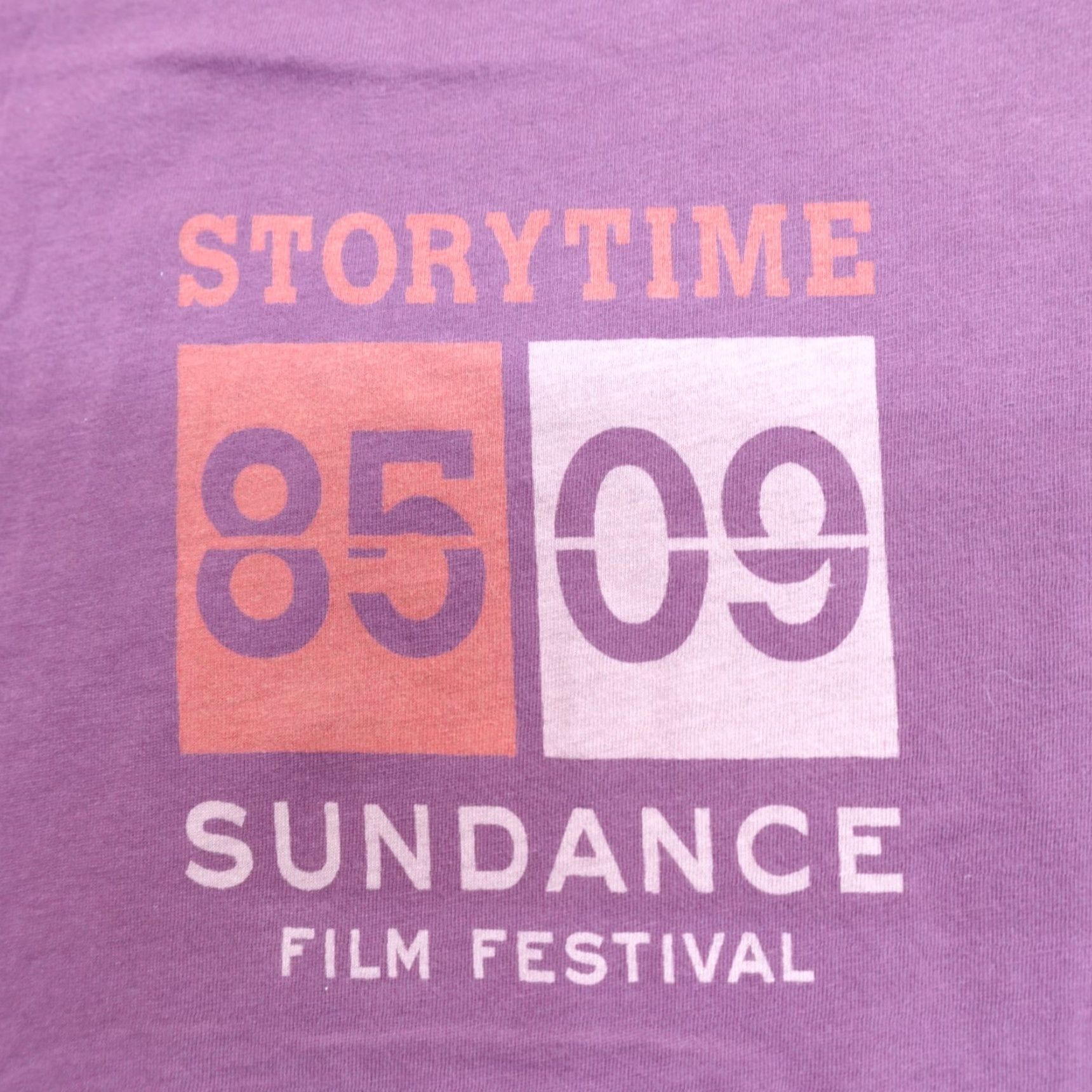 Vintage VINTAGE Sundance Womens Shirt Small Purple Film Festival 2009 Shirt Womens S Purple 2009 Festival Crew Neck Long Sleeve Cotton Basic Top Men? Size S / US 4 / IT 40 - 2 Thumbnail
